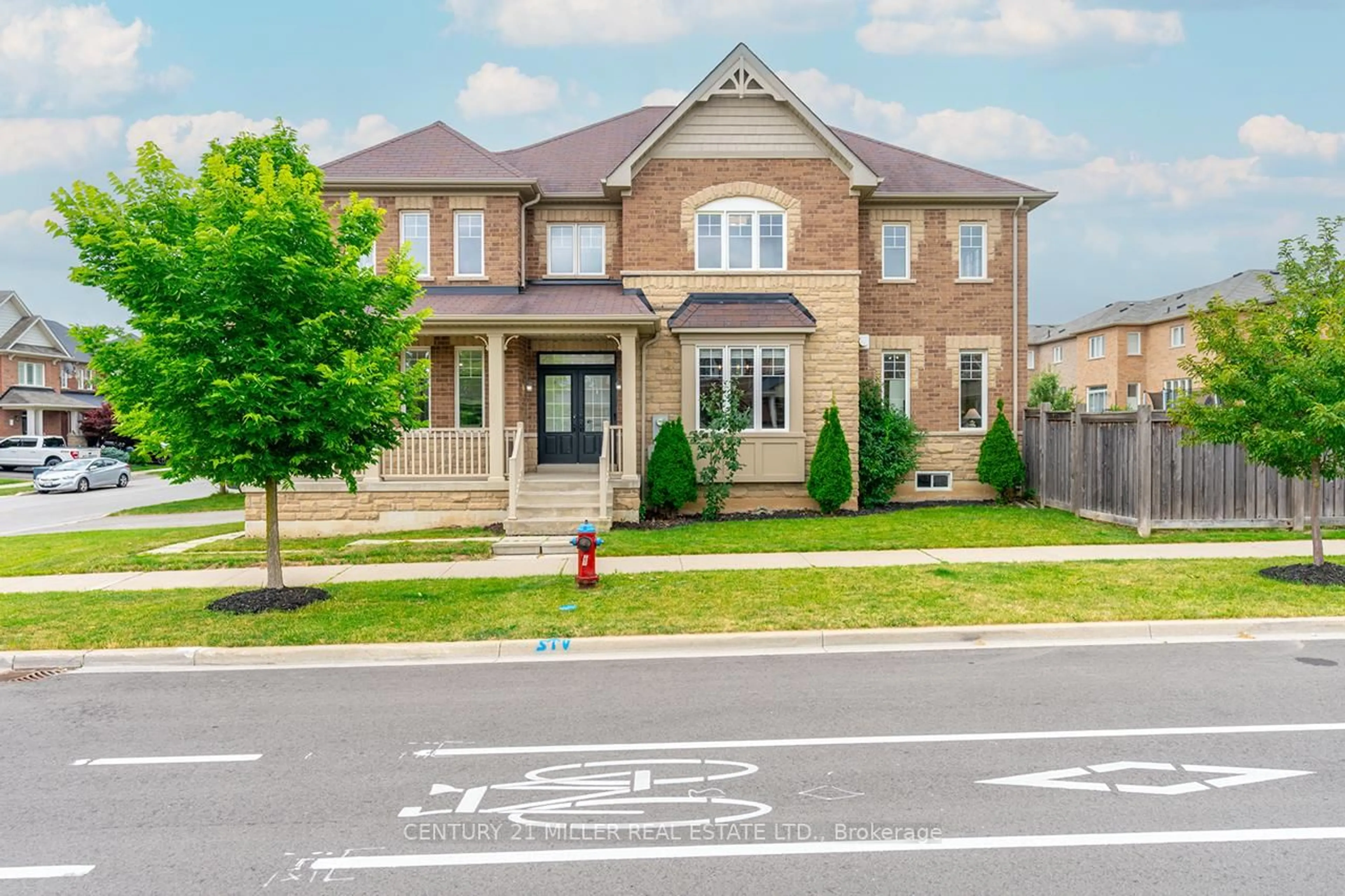 Home with brick exterior material, street for 373 Kincardine Terr, Milton Ontario L9T 8E9