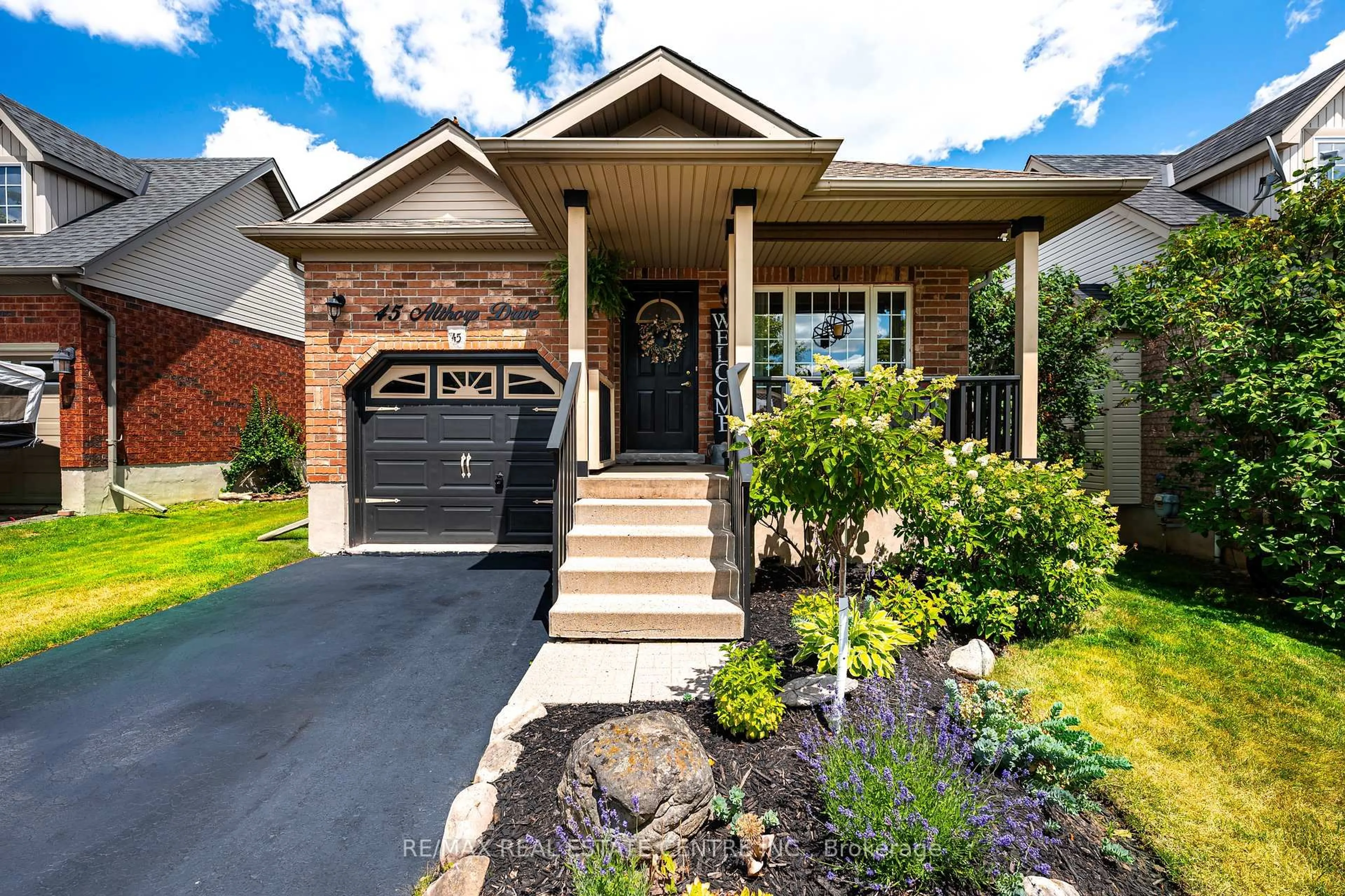 Home with brick exterior material, street for 45 Althorp Dr, Orangeville Ontario L9W 5H8