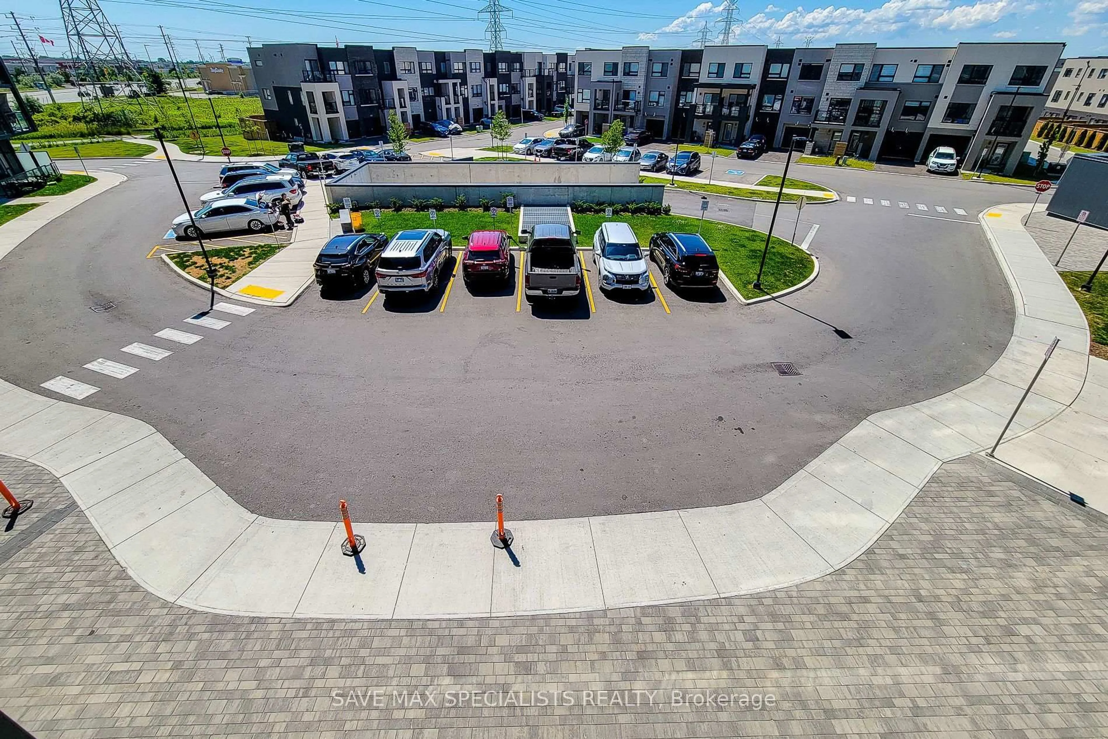 A pic from outside/outdoor area/front of a property/back of a property/a pic from drone, street for 3200 Dakota Common #B403, Burlington Ontario L7M 2A7