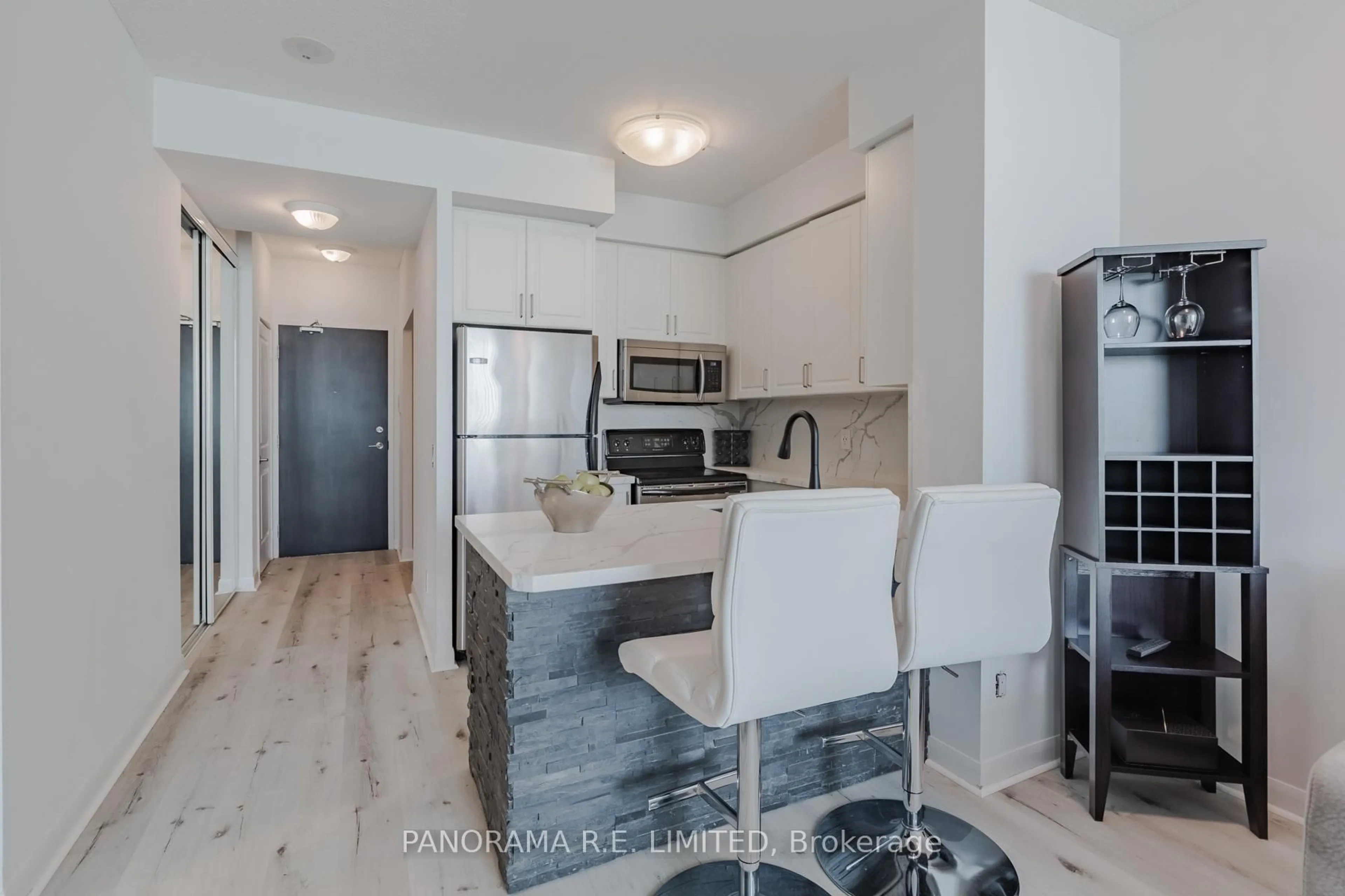 Open concept kitchen, unknown for 235 Sherway Gardens Rd #207, Toronto Ontario M9C 0A2