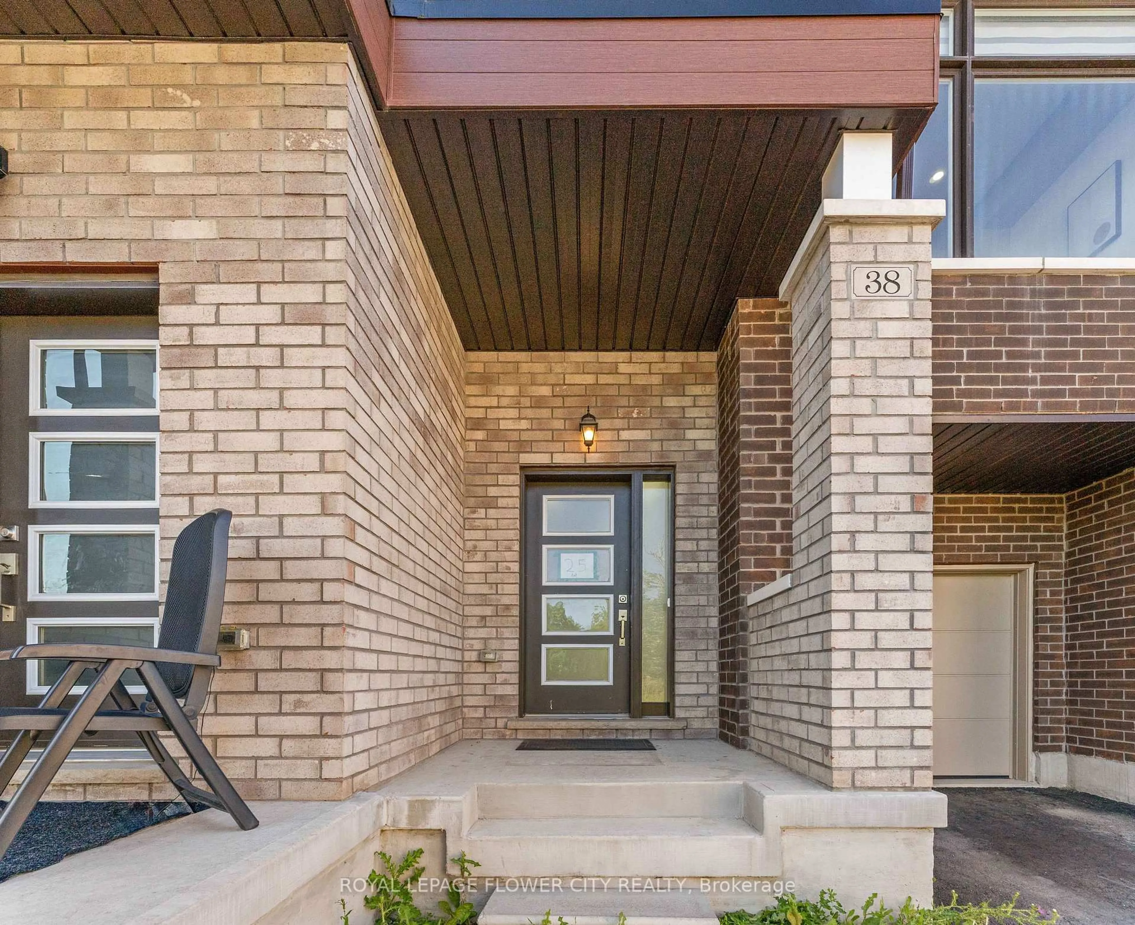 Home with brick exterior material, street for 38 Queenpost Dr, Brampton Ontario L6Y 6L2
