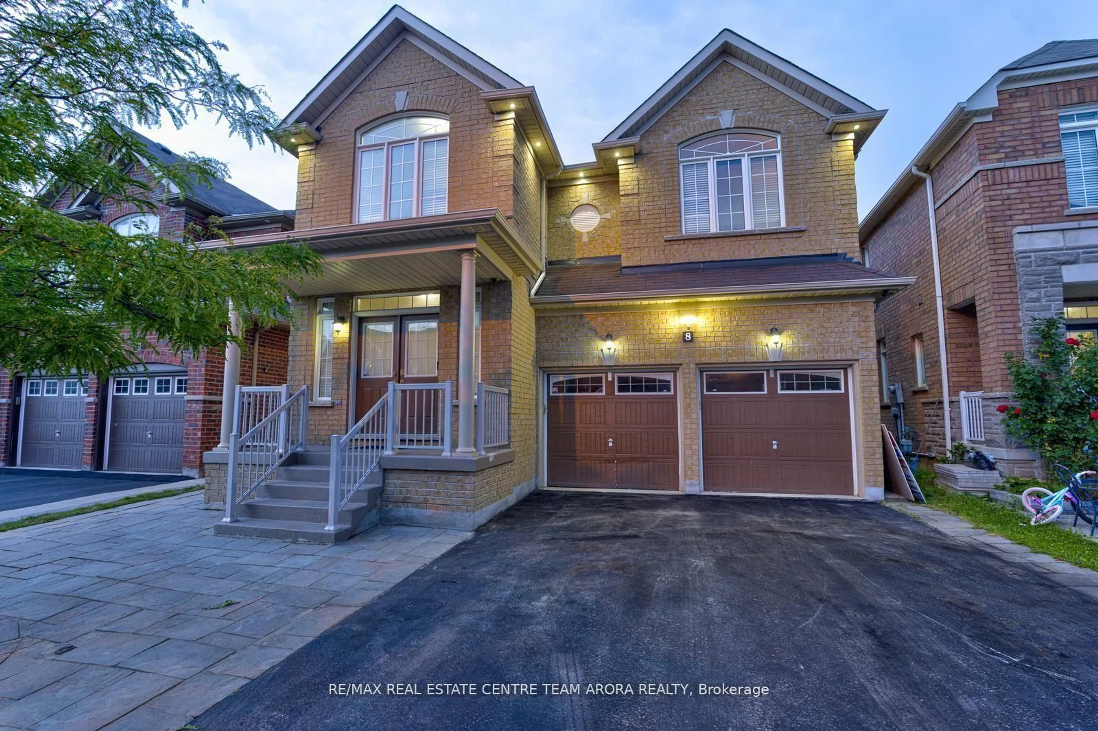 Home with brick exterior material, street for 8 Constance St, Brampton Ontario L6P 3G4