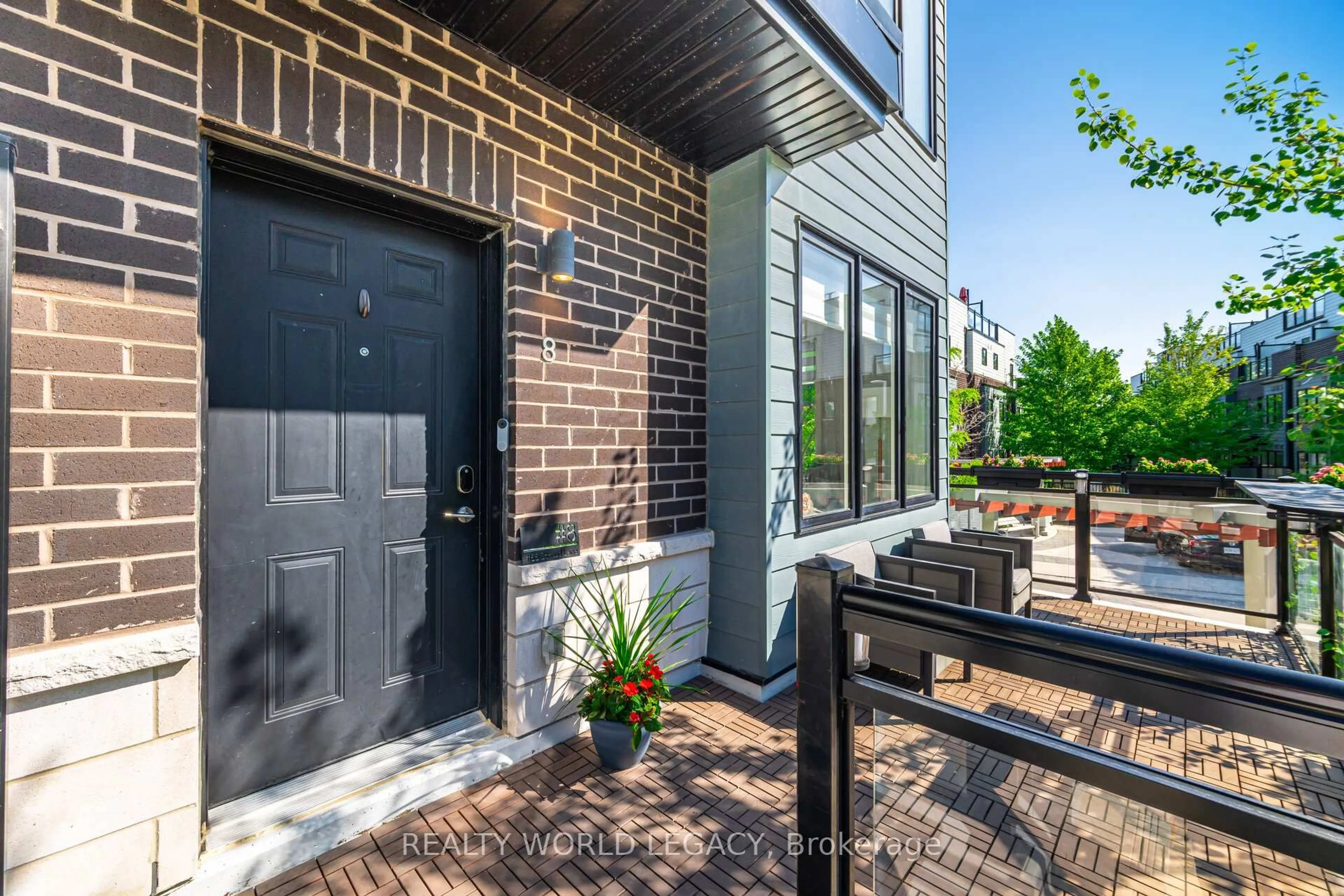 Home with brick exterior material, street for 1155 Stroud Lane #8, Mississauga Ontario L5J 0B3
