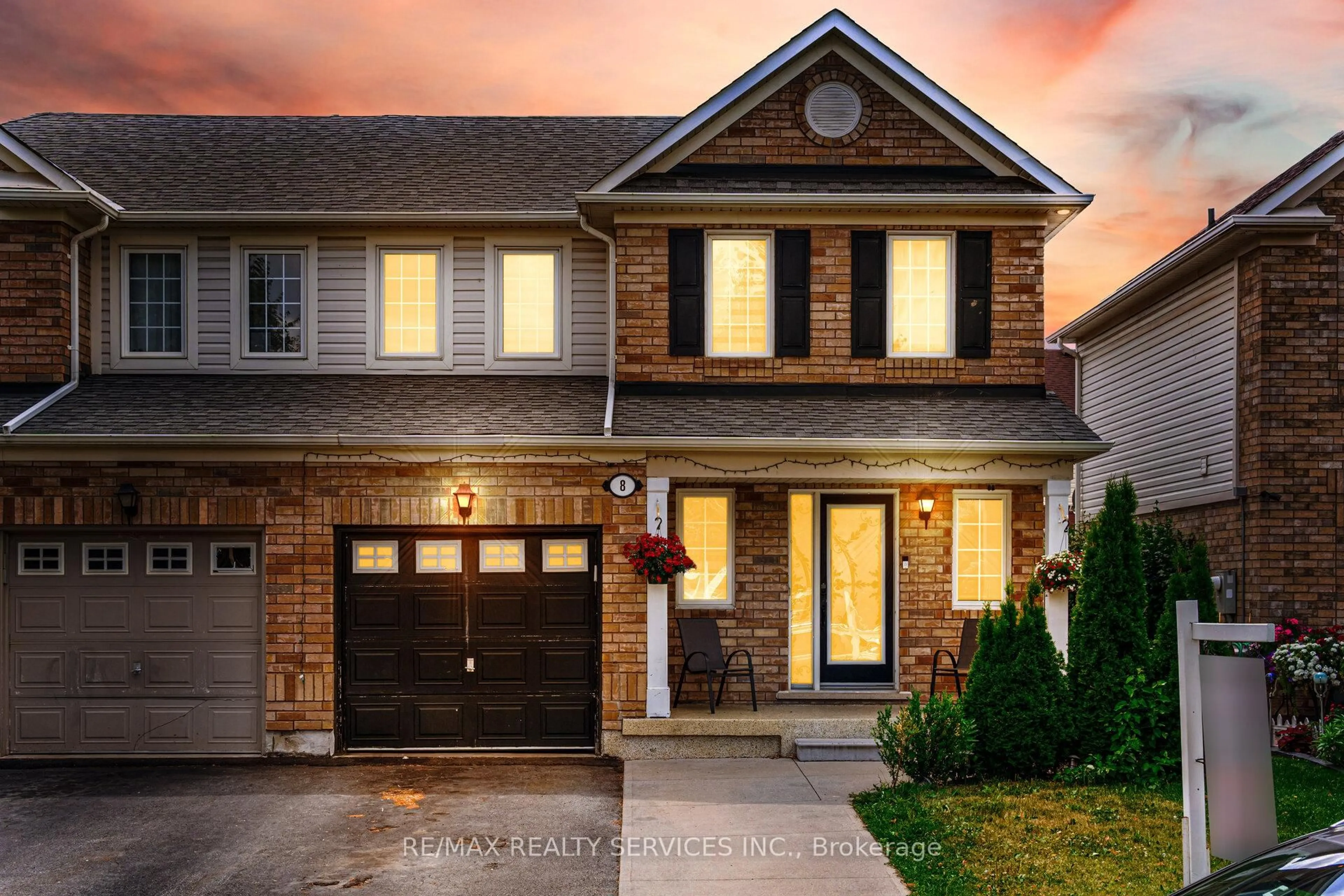 Home with brick exterior material, street for 8 Sweetwood Circ, Brampton Ontario L7A 2R9