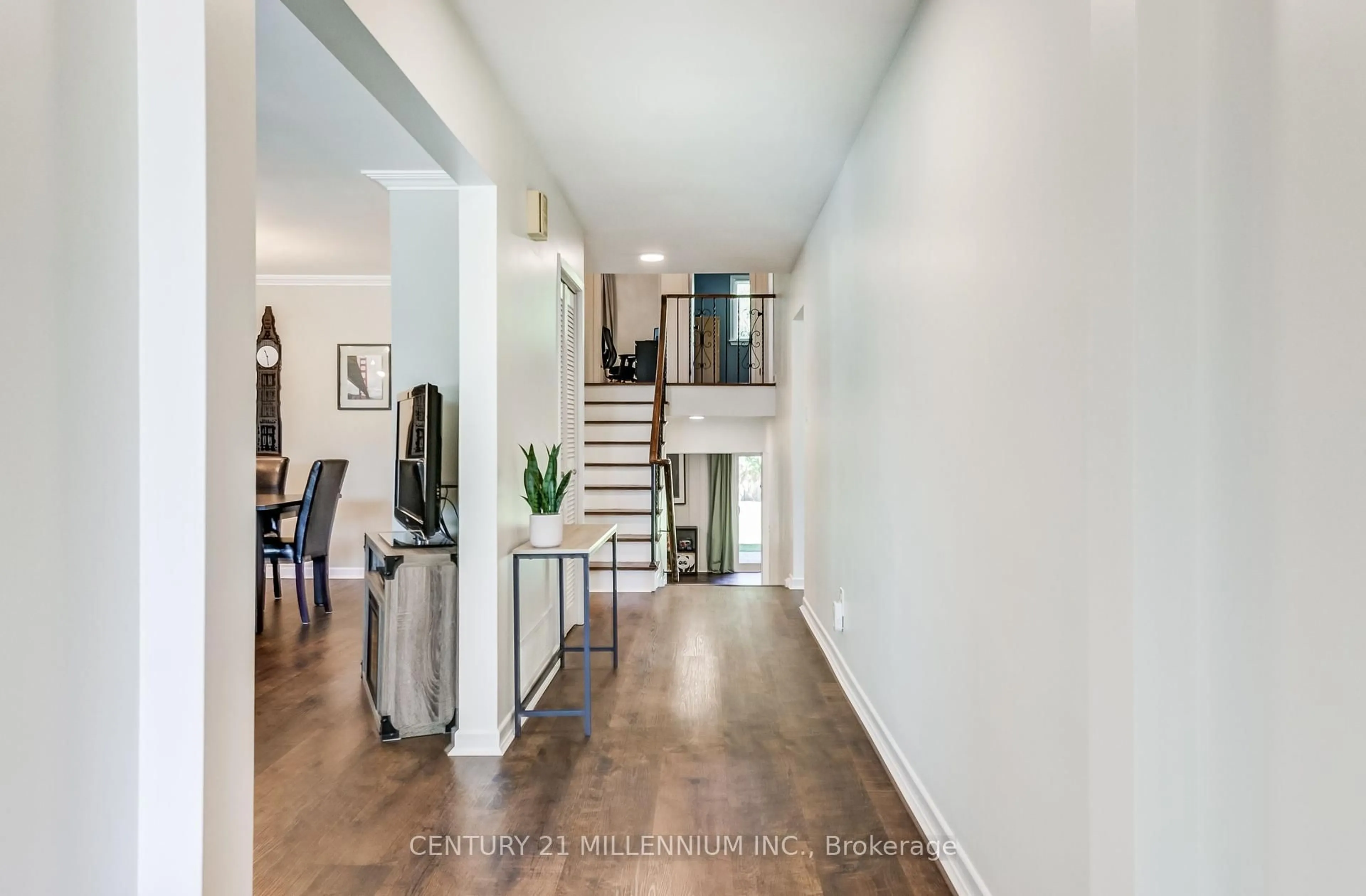 Indoor entryway for 23 Triburnham Pl, Toronto Ontario M9C 3P3