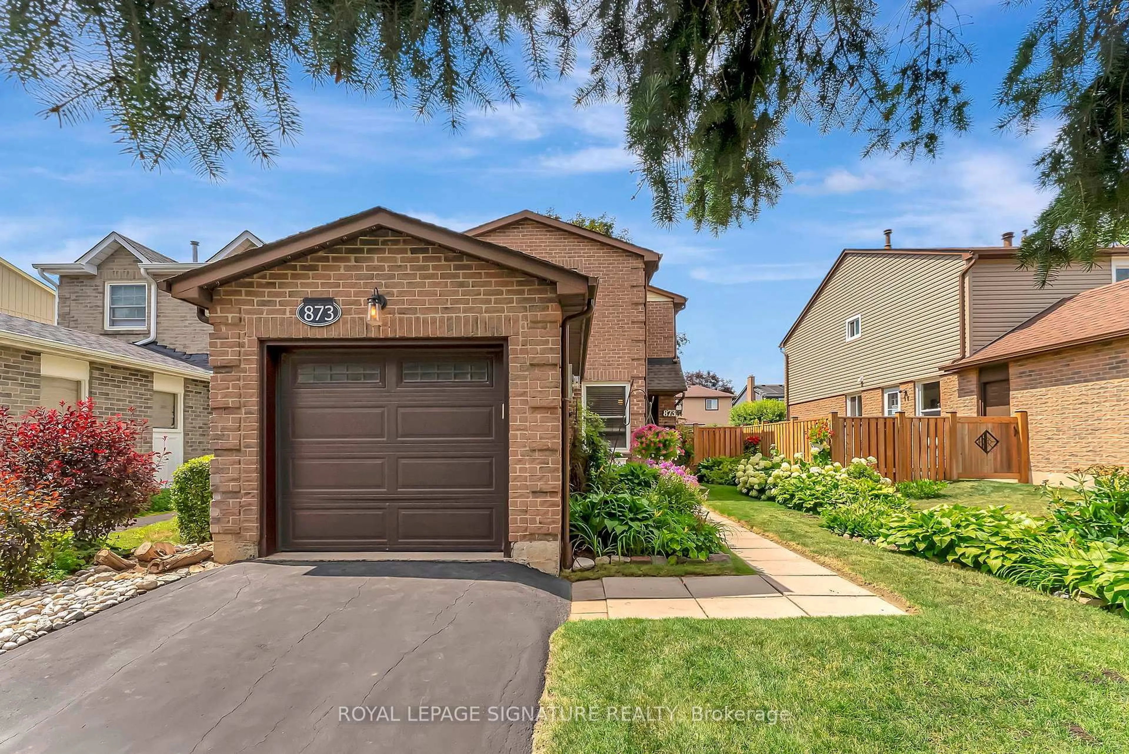 Home with brick exterior material, street for 873 Laurier Ave, Milton Ontario L9T 4H4