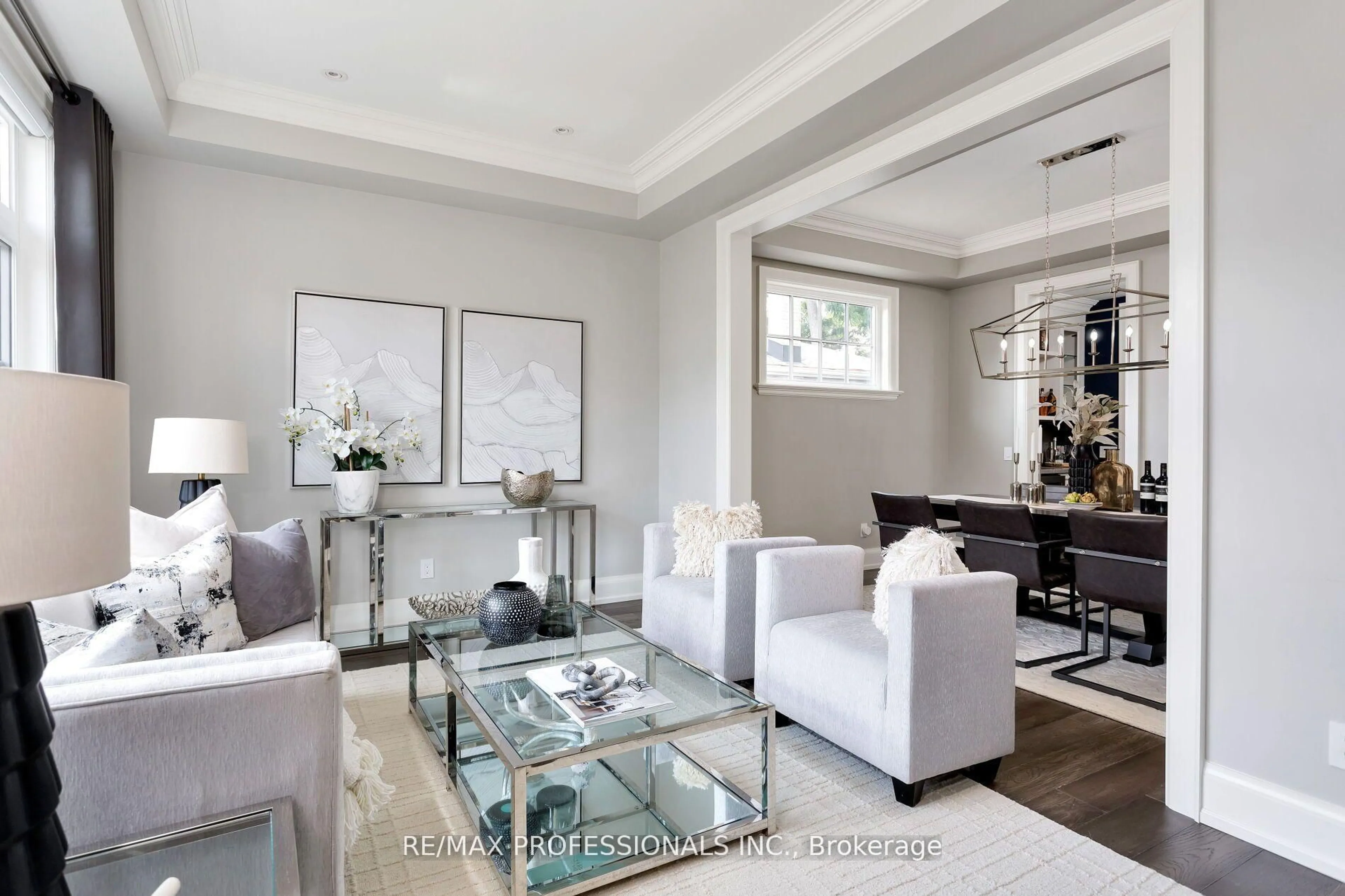Living room with furniture, unknown for 38 Lorene Dr, Toronto Ontario M9B 1X8