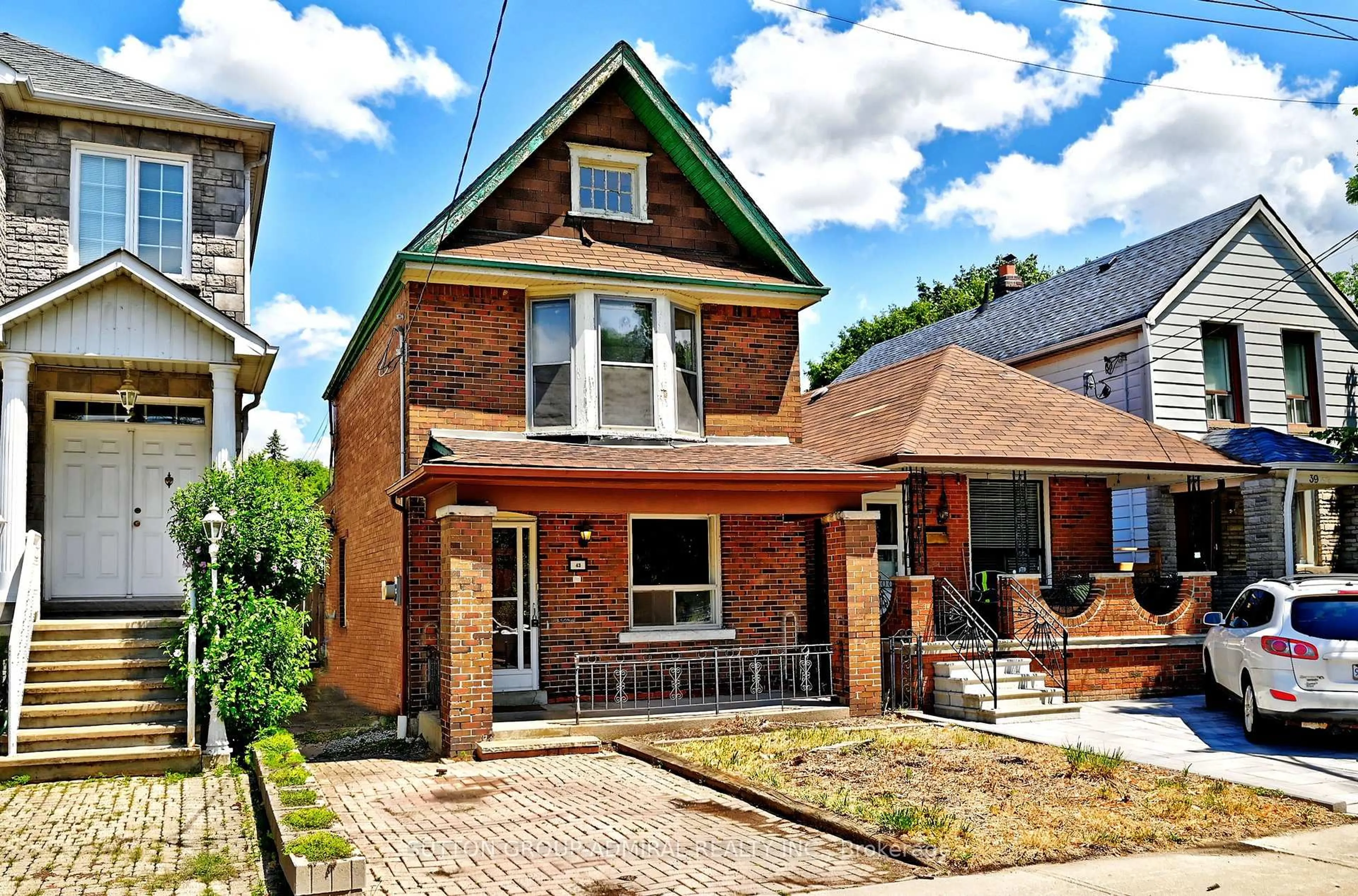 Home with brick exterior material, street for 43 Bristol Ave, Toronto Ontario M6H 3J8