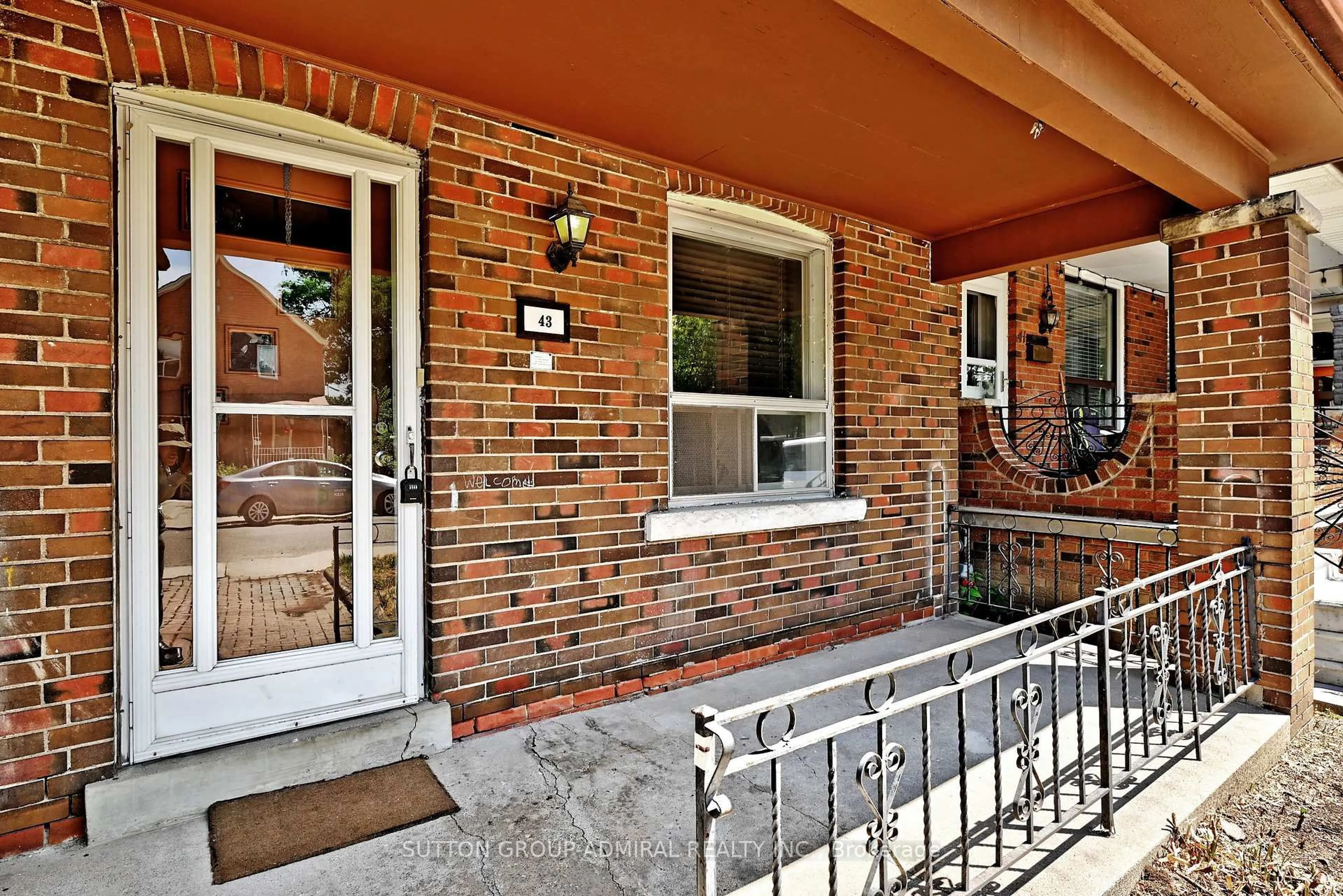 Home with brick exterior material, street for 43 Bristol Ave, Toronto Ontario M6H 3J8