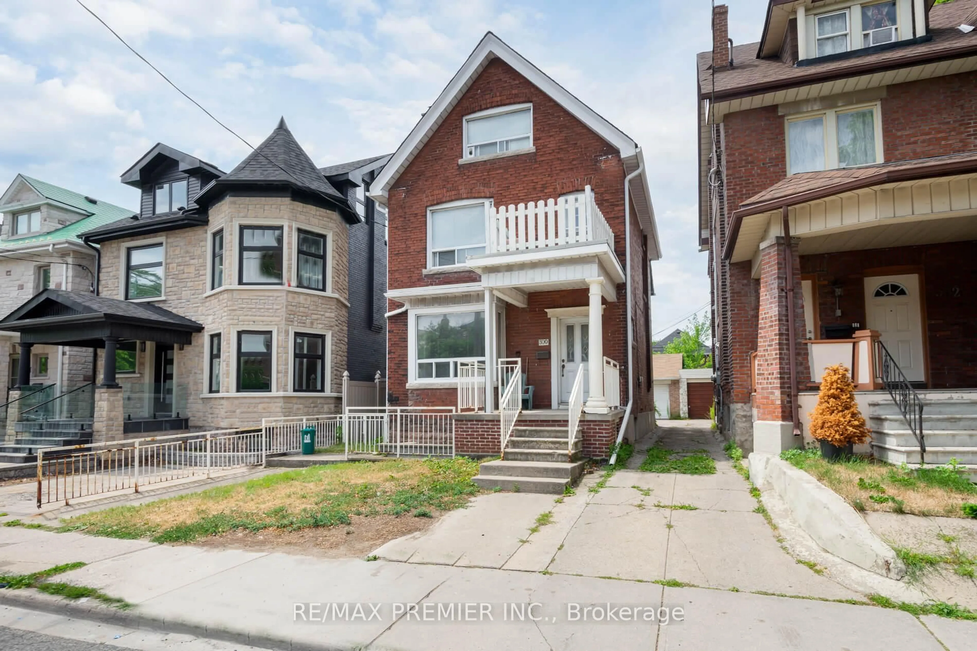 Home with brick exterior material, street for 300 Keele St, Toronto Ontario M6P 2K4