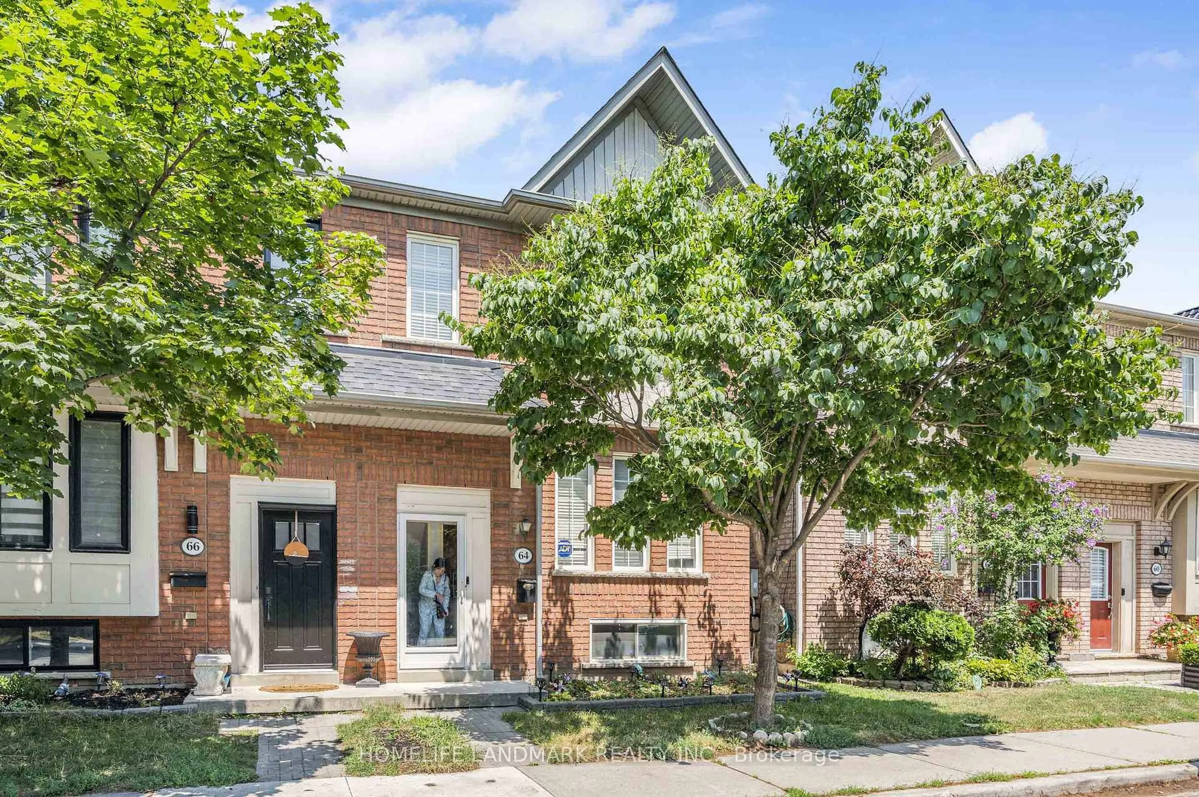 Home with brick exterior material, street for 64 Viella St, Toronto Ontario M6N 5C8