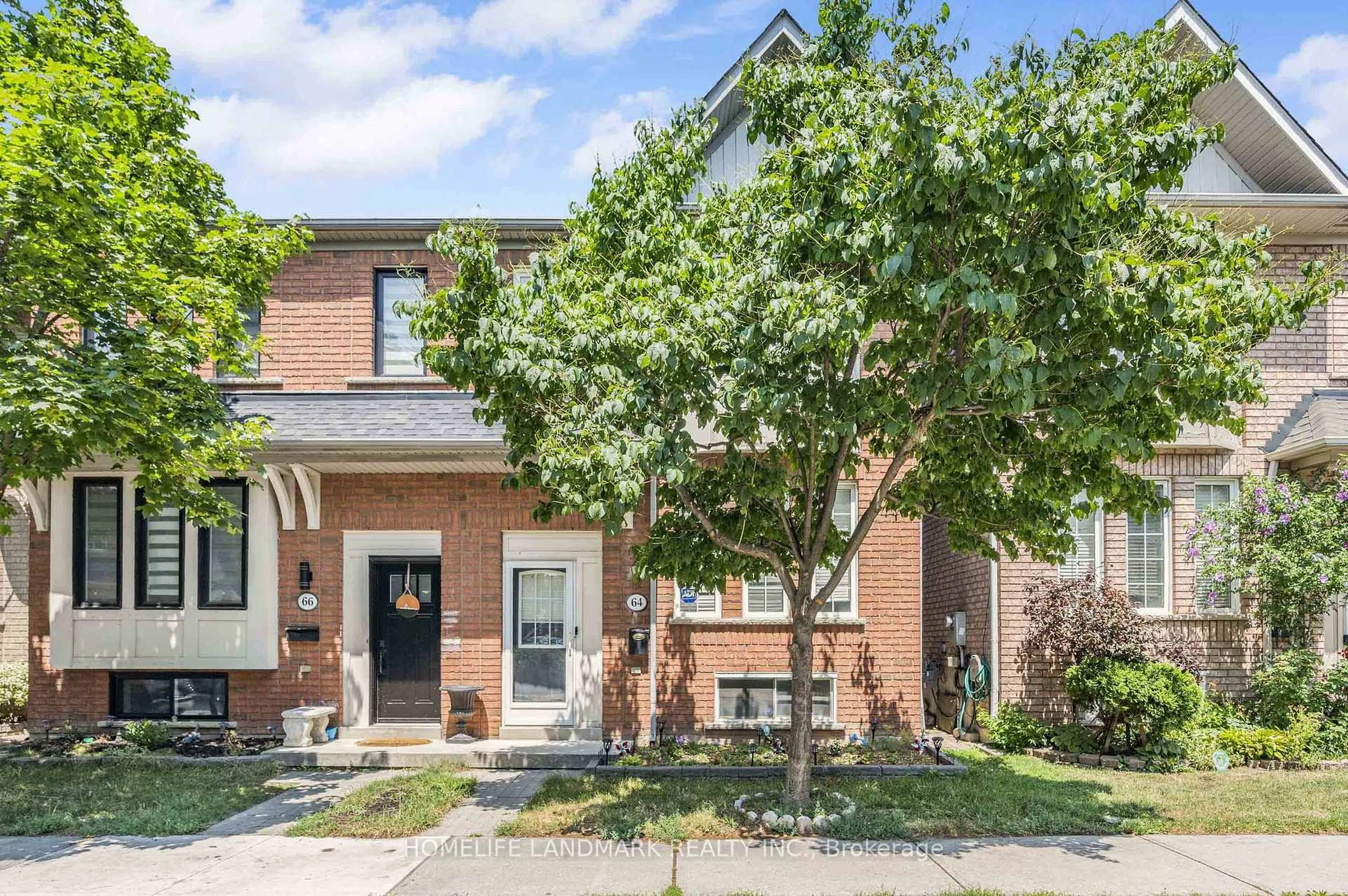 Home with brick exterior material, street for 64 Viella St, Toronto Ontario M6N 5C8