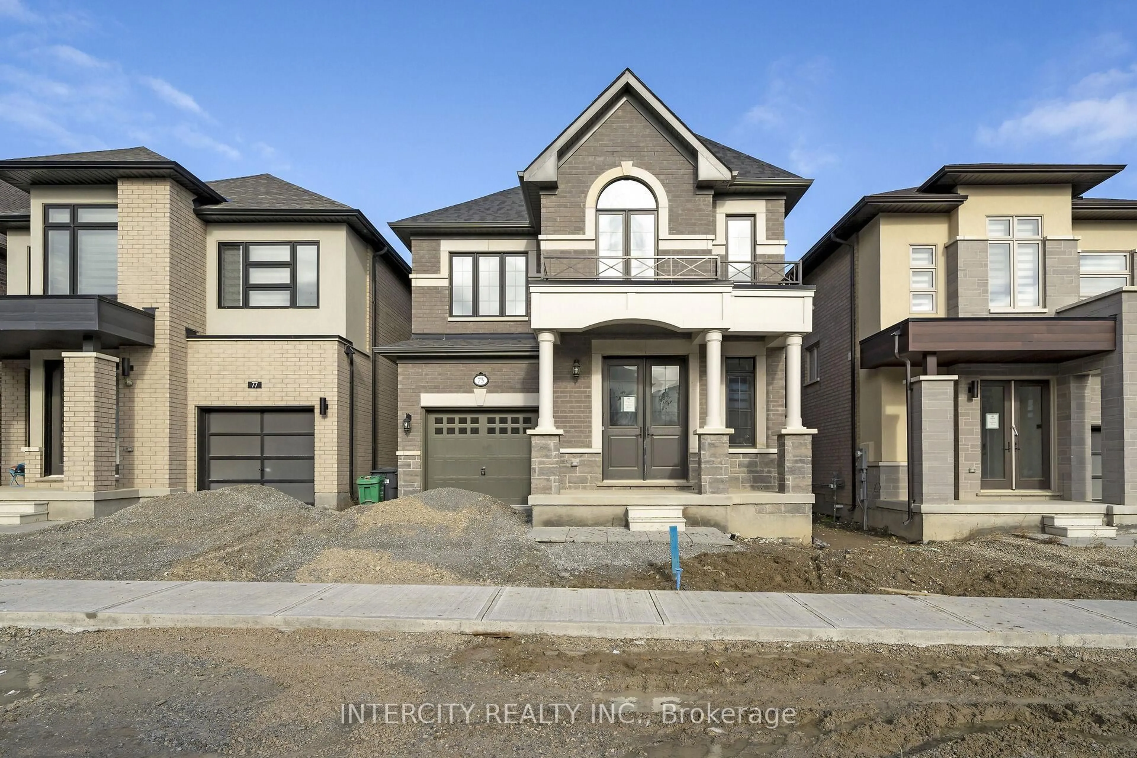 Home with brick exterior material, street for 75 Claremont Dr, Brampton Ontario L6R 4E7