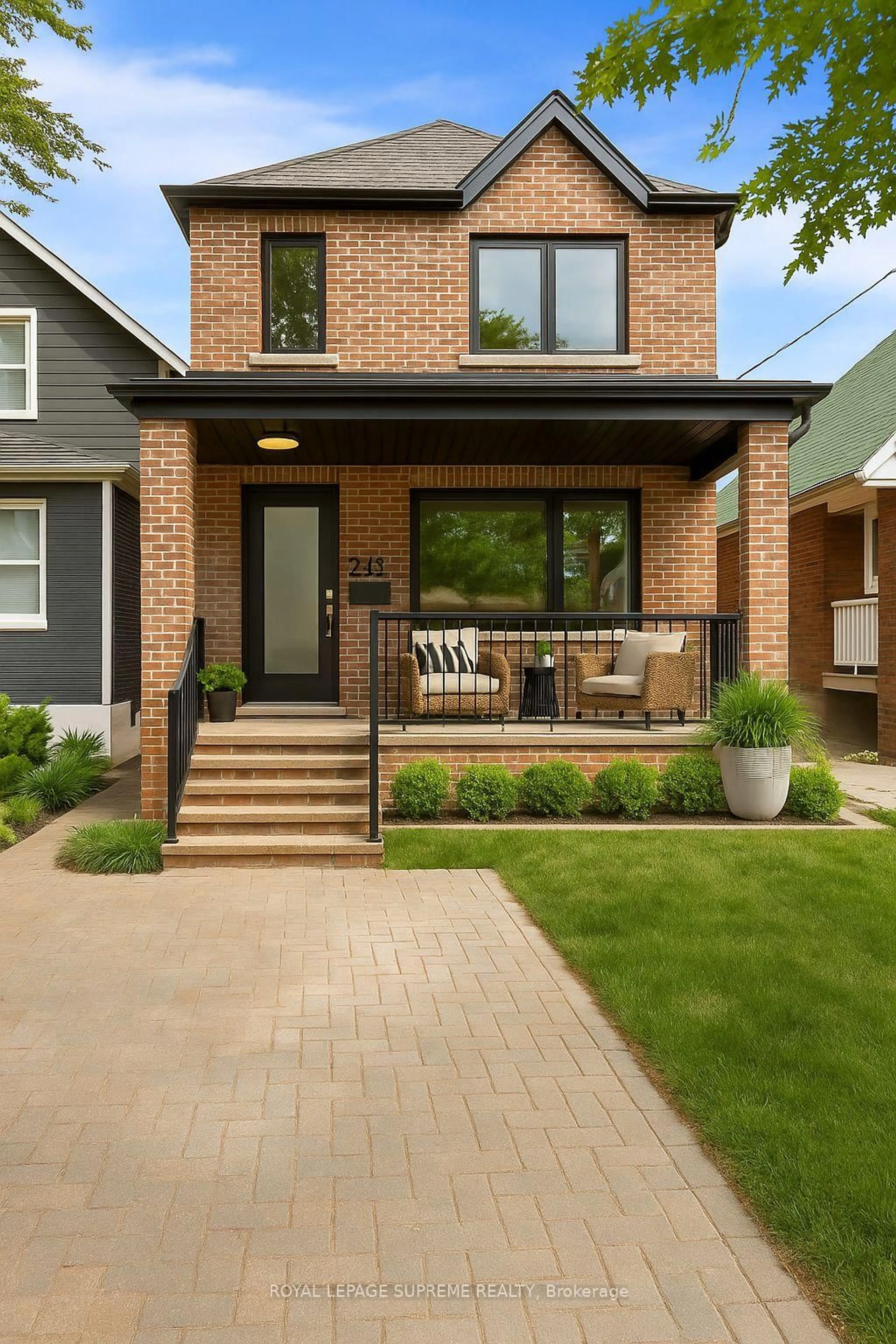 Home with brick exterior material, street for 24 York Ave, Toronto Ontario M6N 2V2