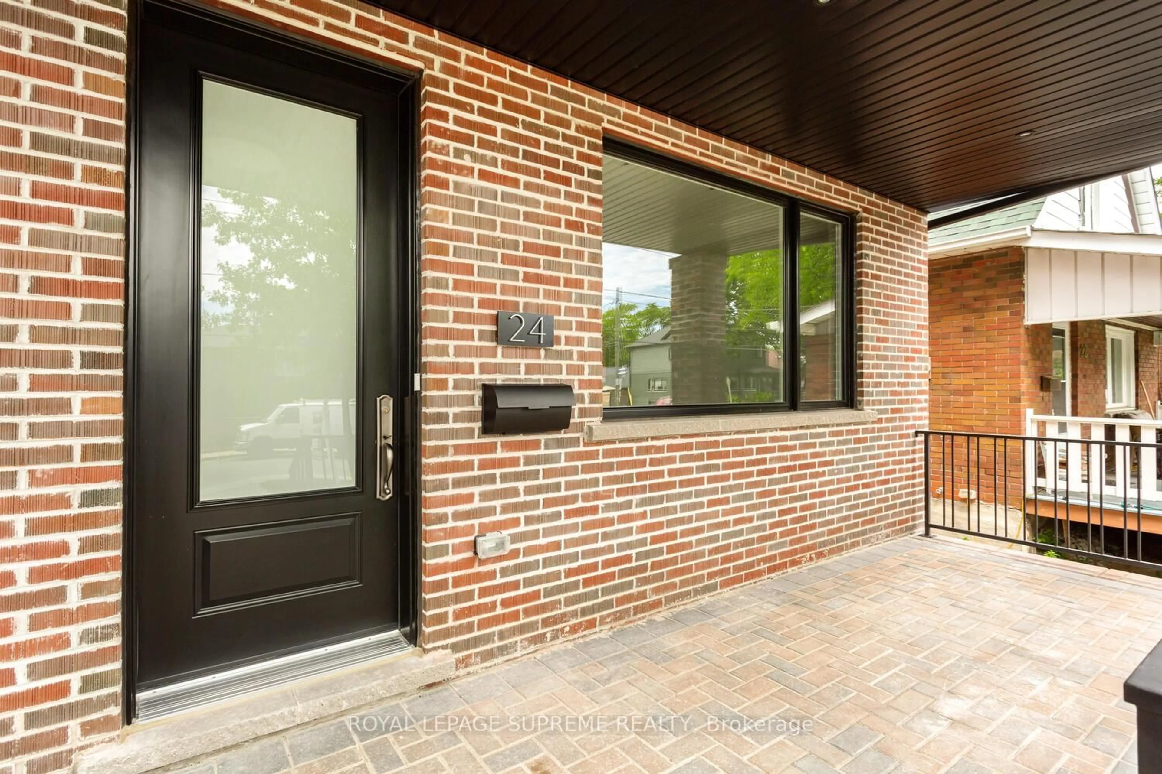Home with brick exterior material, street for 24 York Ave, Toronto Ontario M6N 2V2
