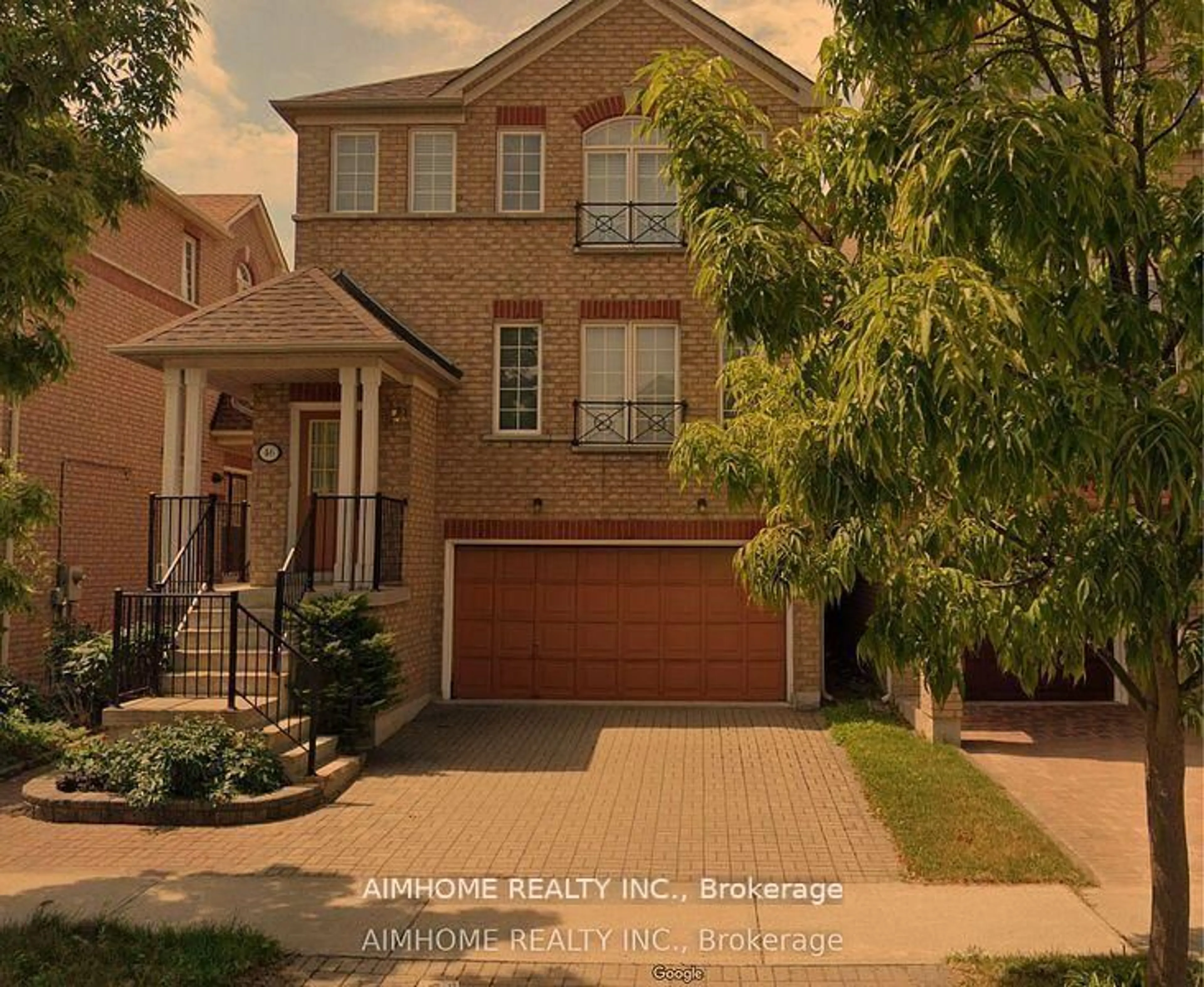 Home with brick exterior material, street for 46 Via Torre Dr, Toronto Ontario M6M 5J8