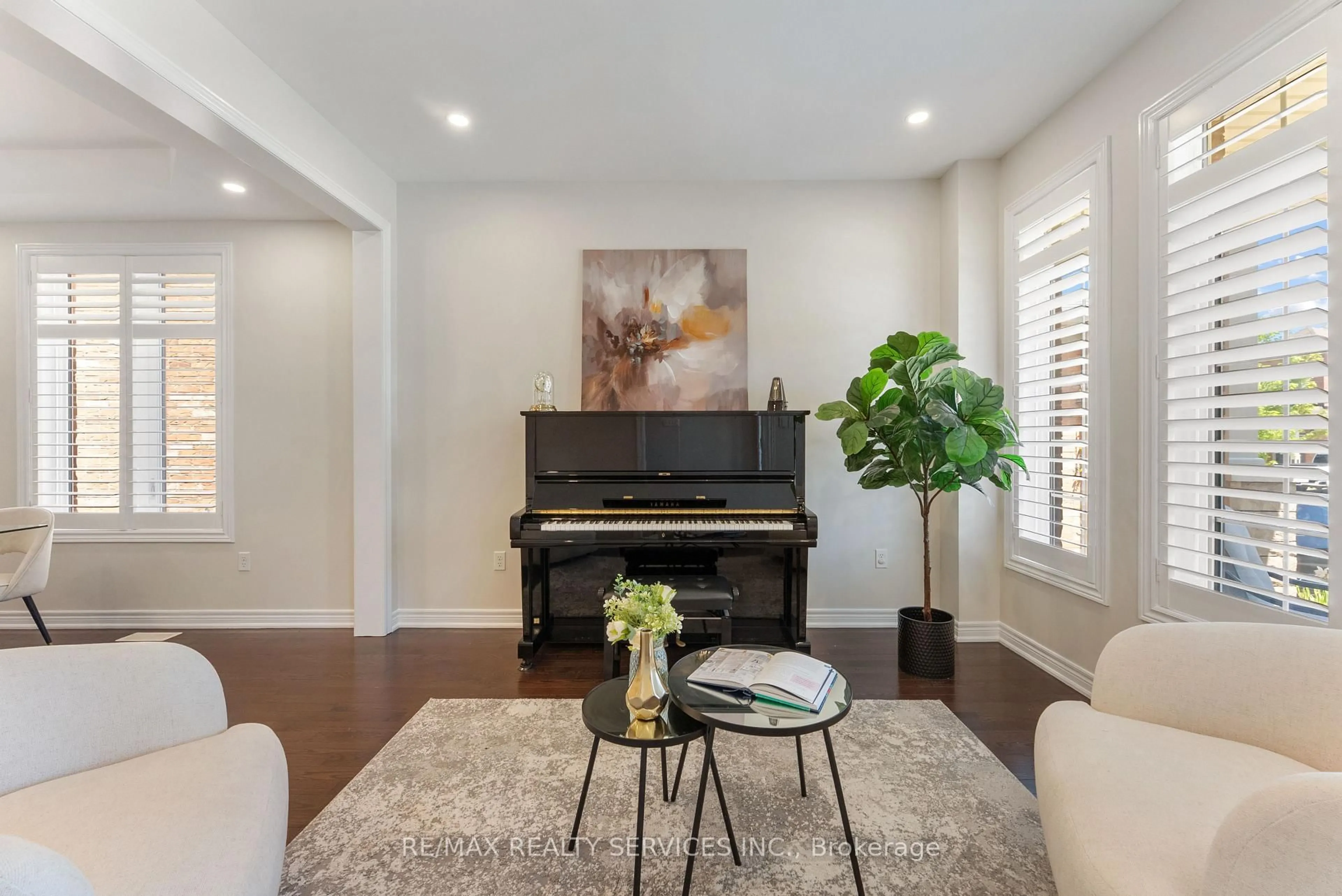 Living room with furniture, unknown for 24 George Robinson Dr, Brampton Ontario L6Y 2M7