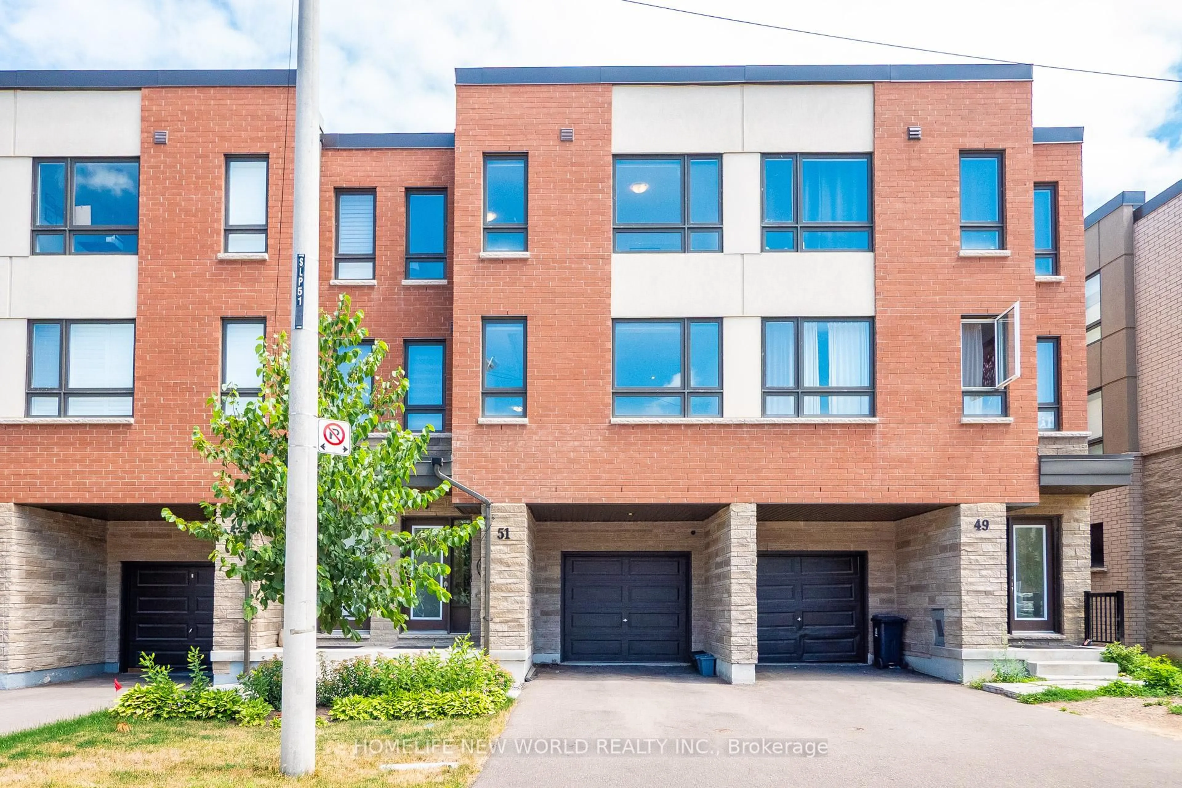 Home with brick exterior material, street for 51 Woodstream Dr, Toronto Ontario M9W 0G1
