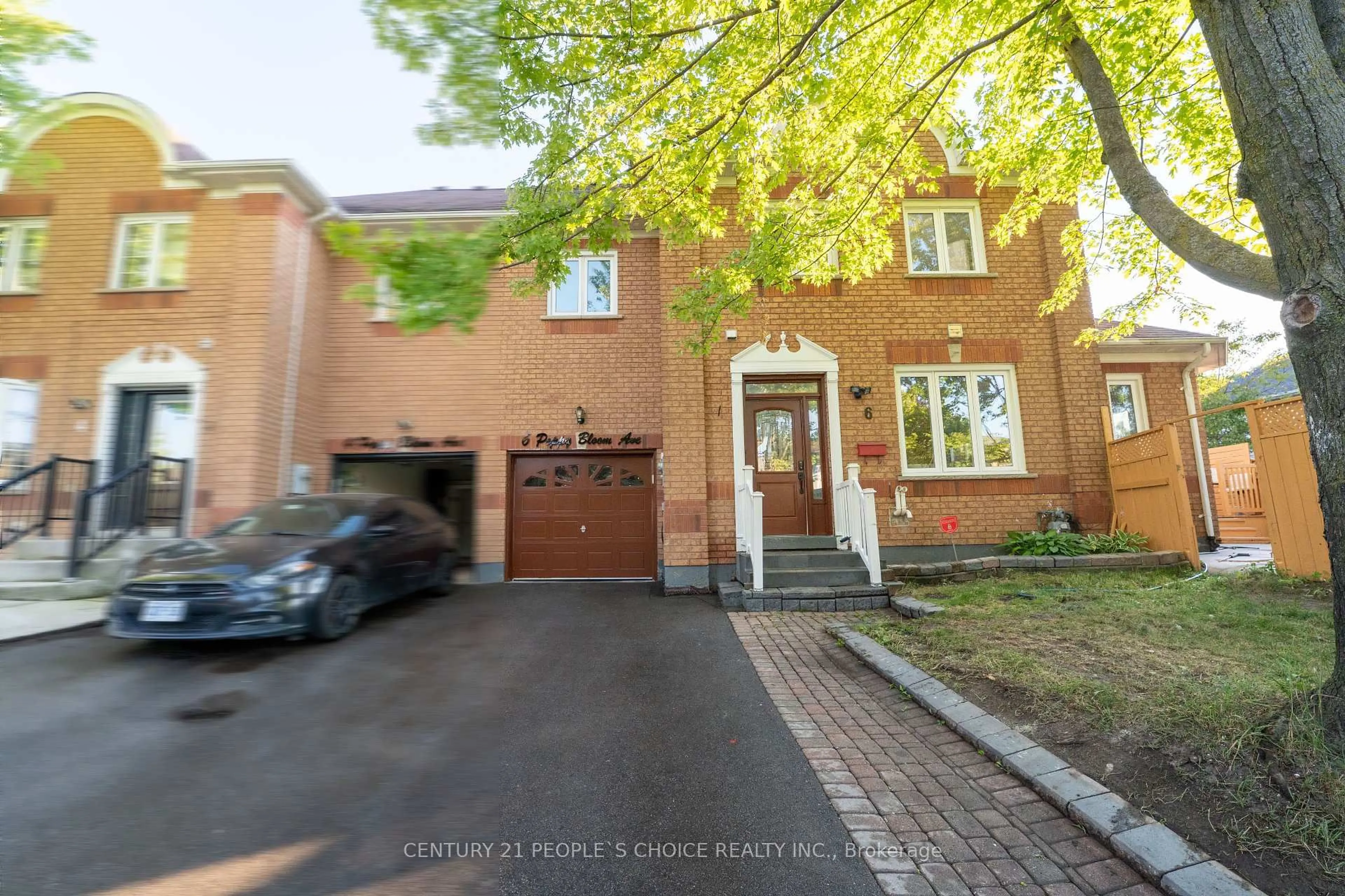 Home with brick exterior material, street for 6 Poppy Bloom Ave, Brampton Ontario L6R 1S5