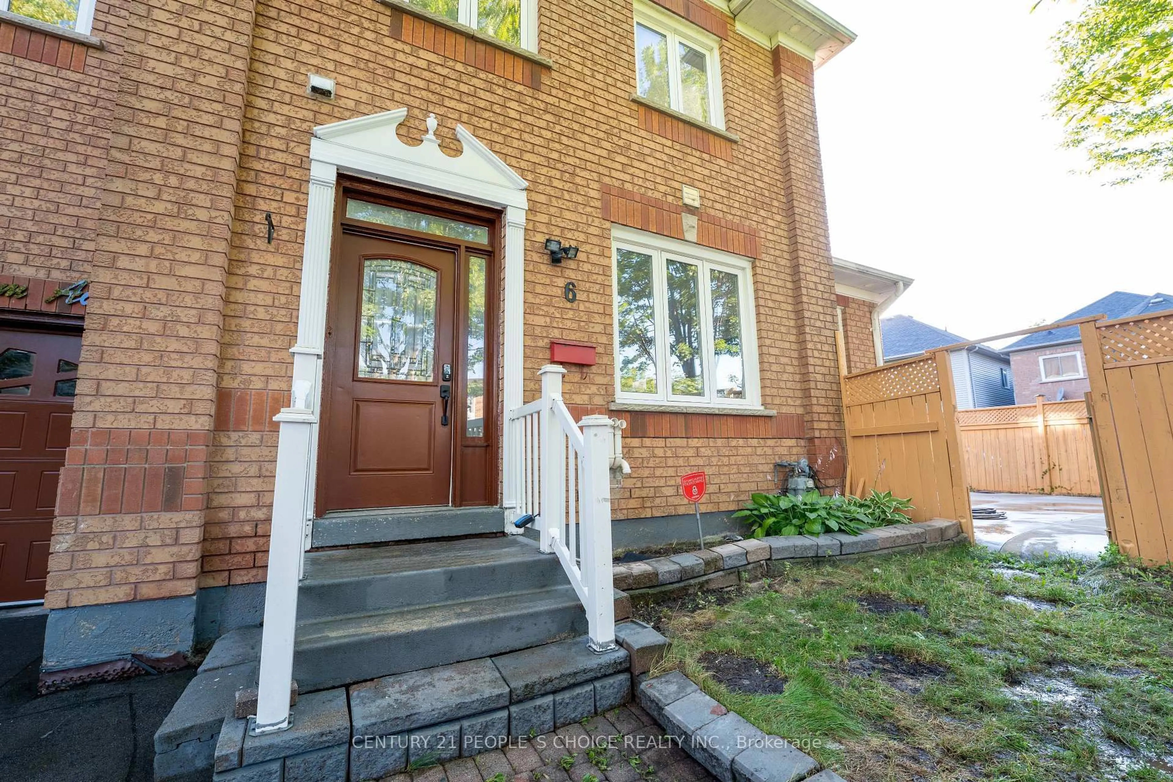 Home with brick exterior material, street for 6 Poppy Bloom Ave, Brampton Ontario L6R 1S5