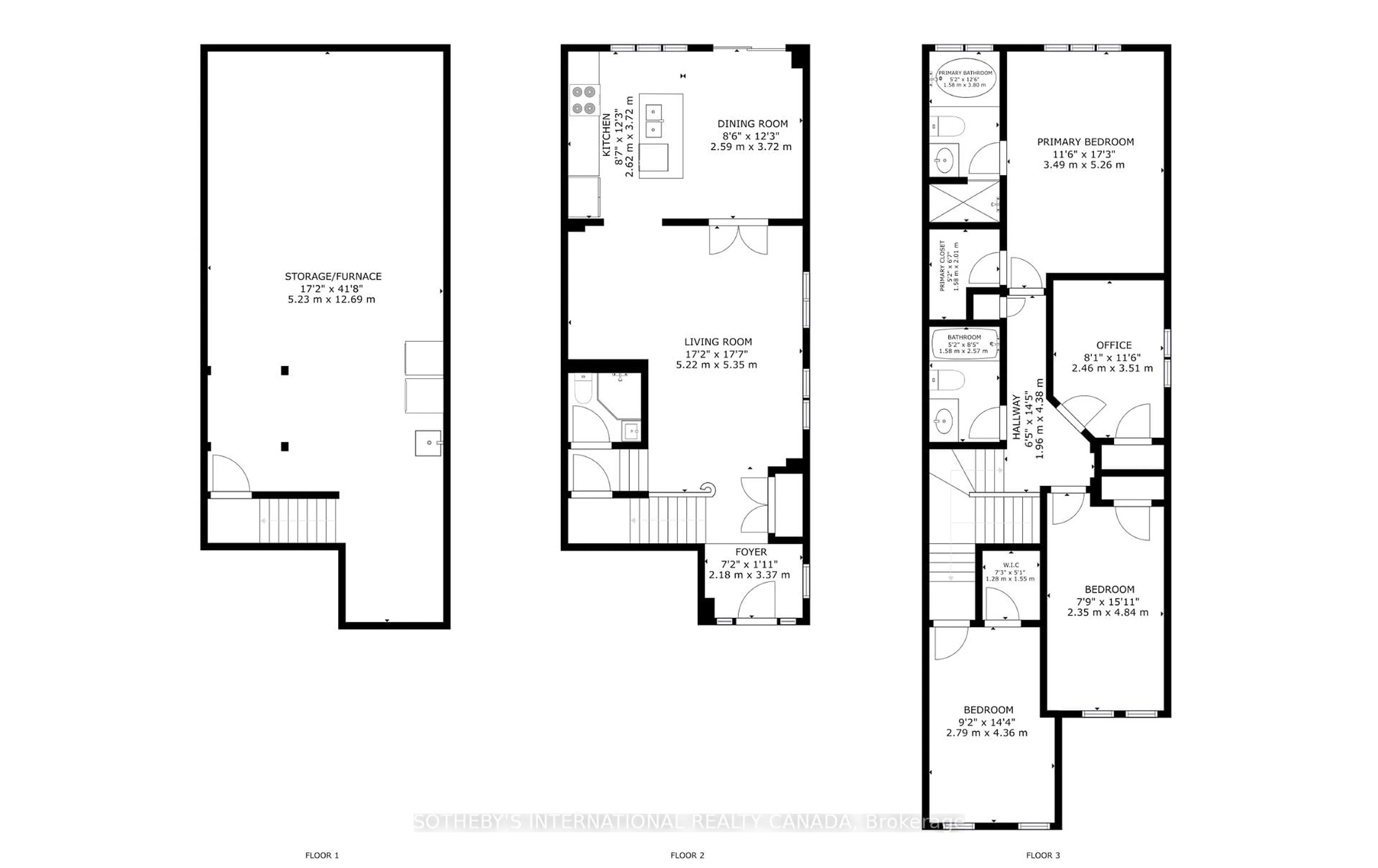 Floor plan for 3287 Sunlight St, Mississauga Ontario L5M 0G8