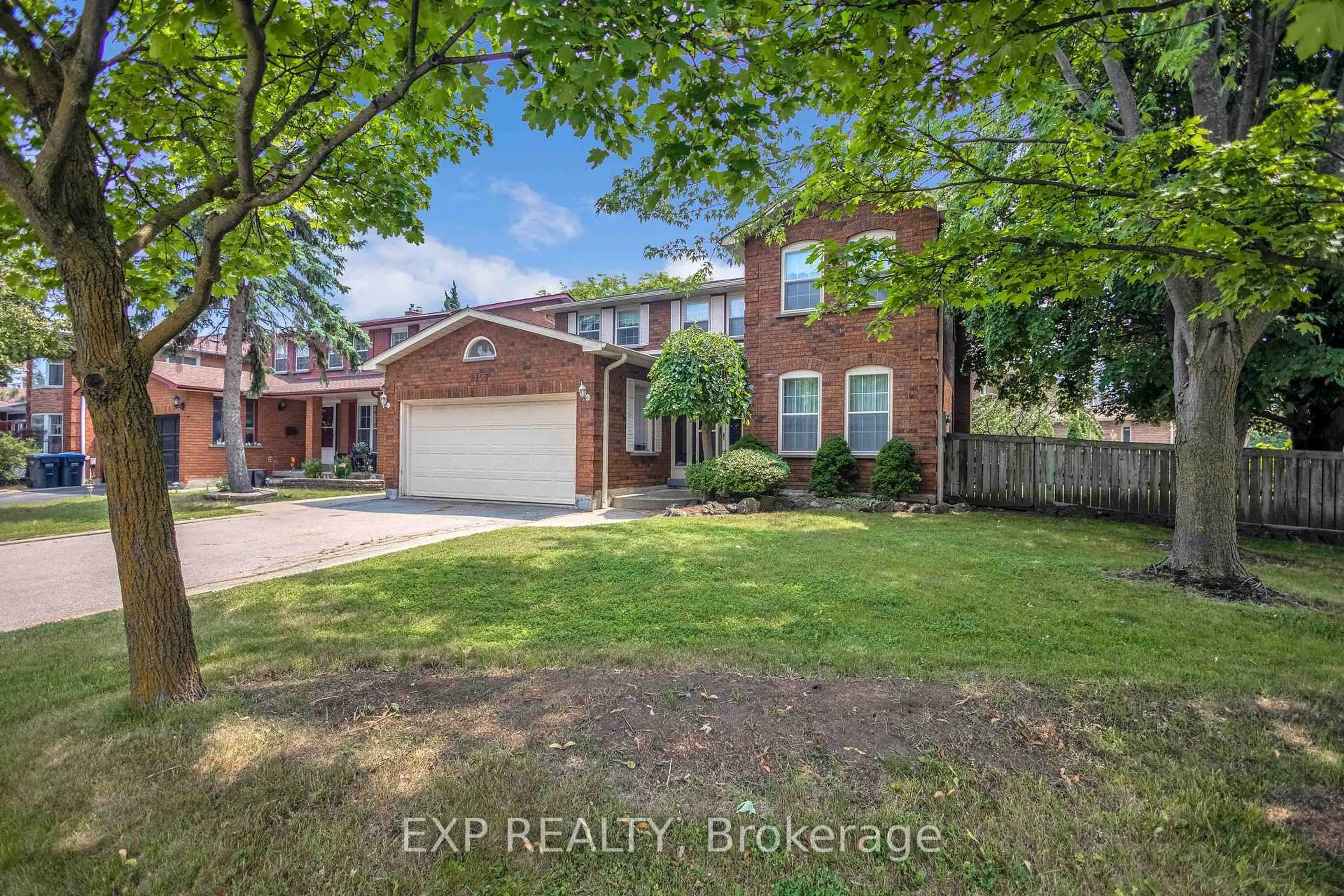 Home with brick exterior material, street for 2138 The Chse, Mississauga Ontario L5M 3C8
