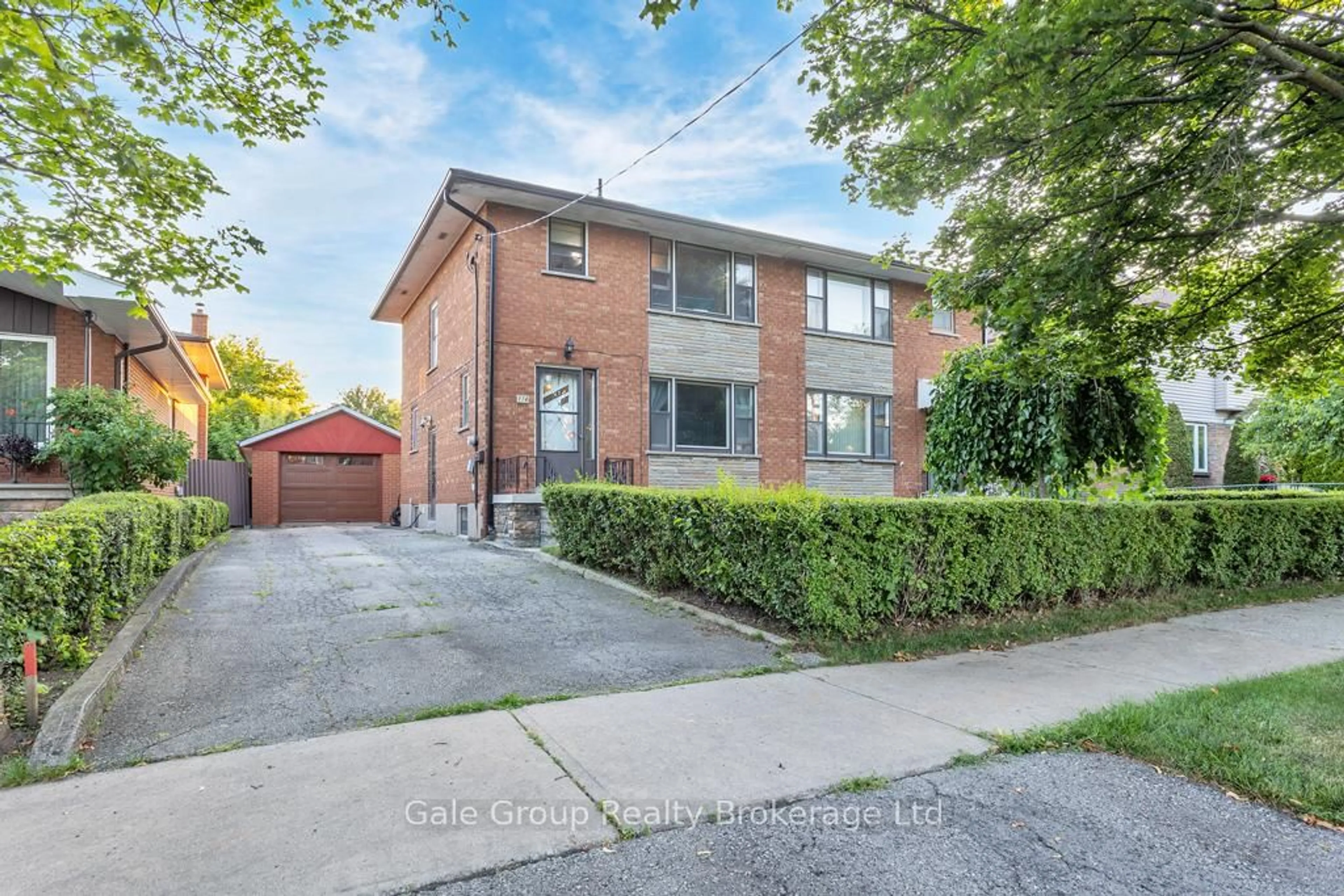 Home with brick exterior material, street for 174 Delta St, Toronto Ontario M8W 4E5