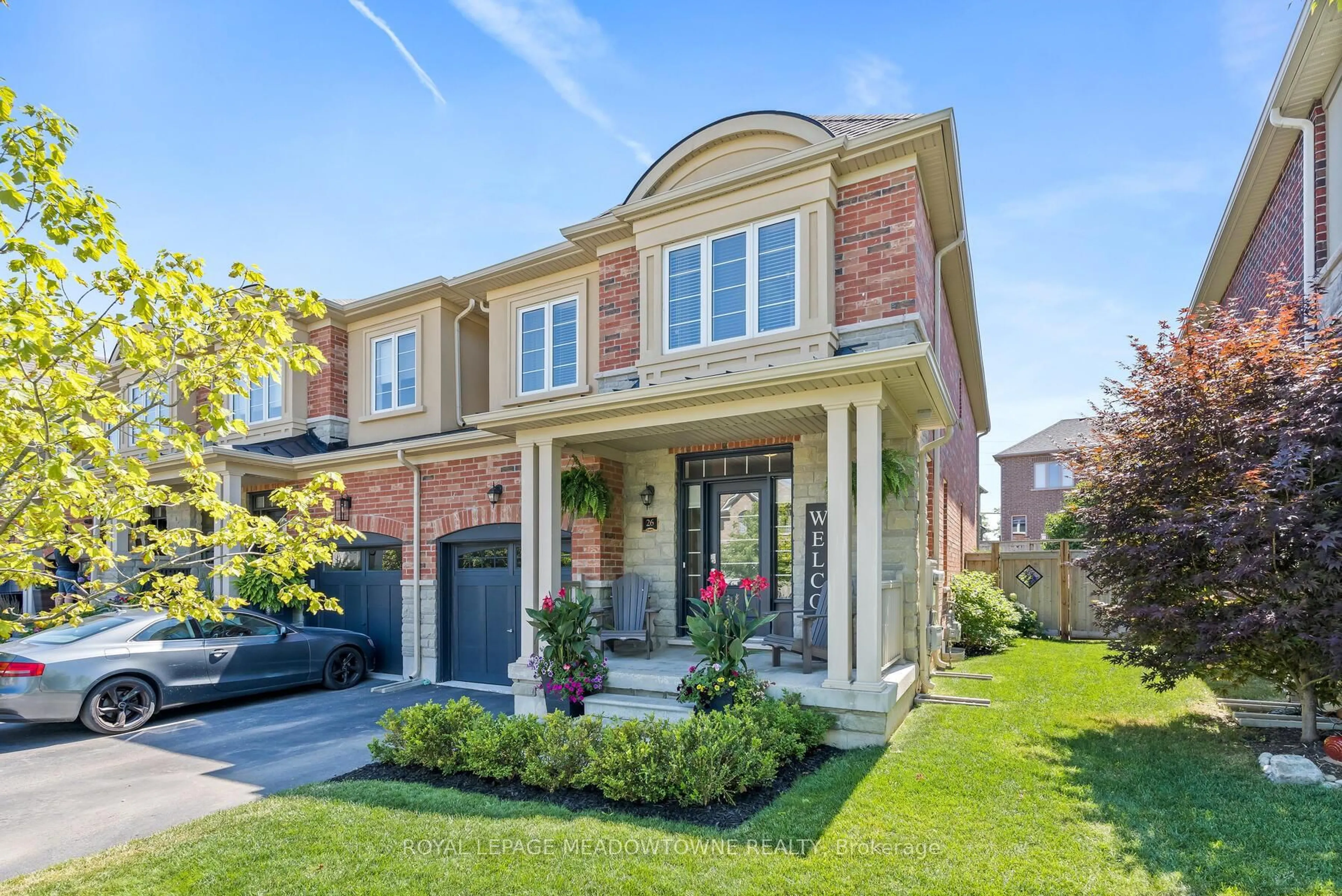 Home with brick exterior material, street for 26 Sierra Cres, Halton Hills Ontario L7G 0L9