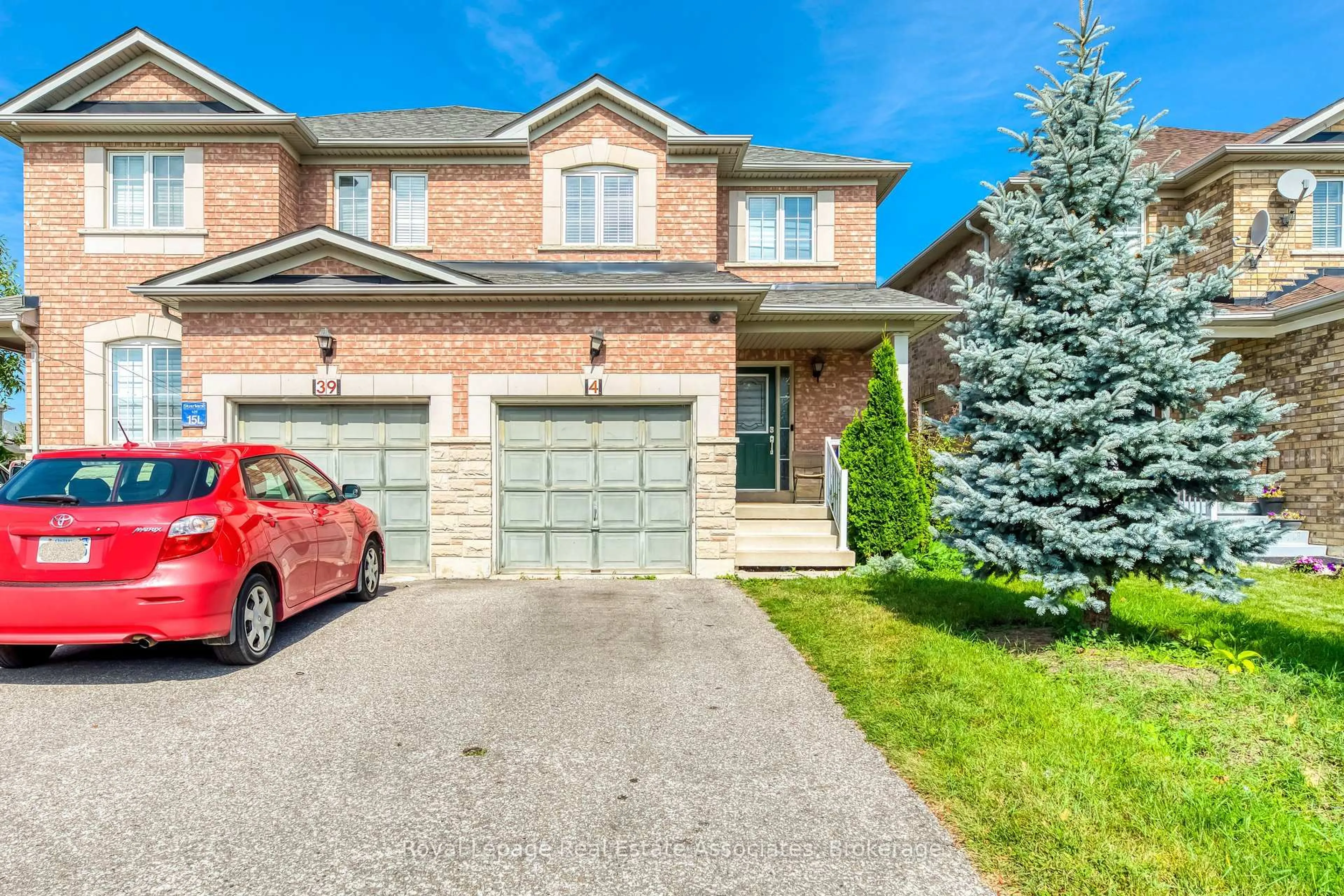 Home with brick exterior material, street for 4 Flatfield Way, Brampton Ontario L6P 1N7