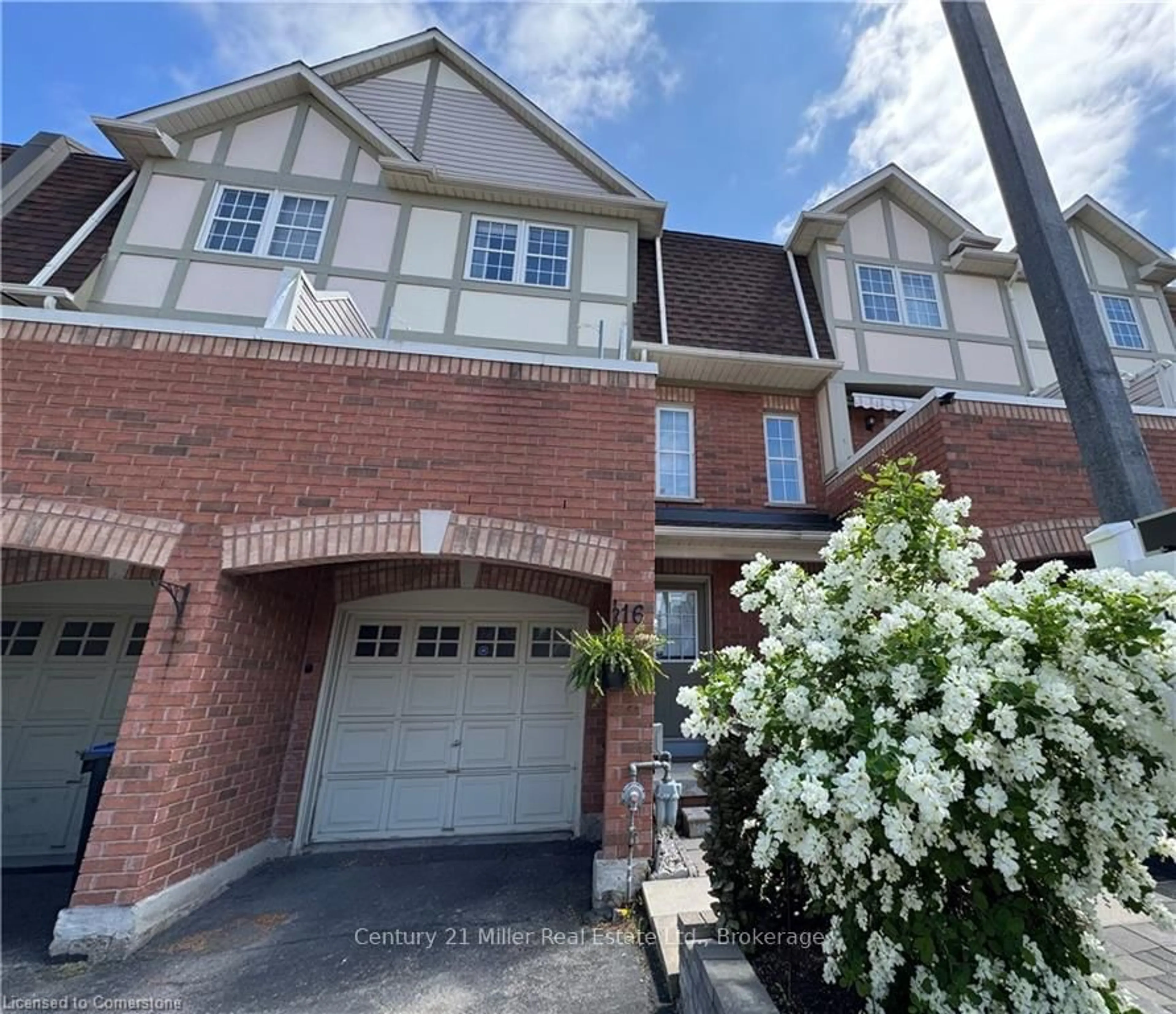 Home with brick exterior material, street for 3030 Breakwater Crt #16, Mississauga Ontario L5B 4N5