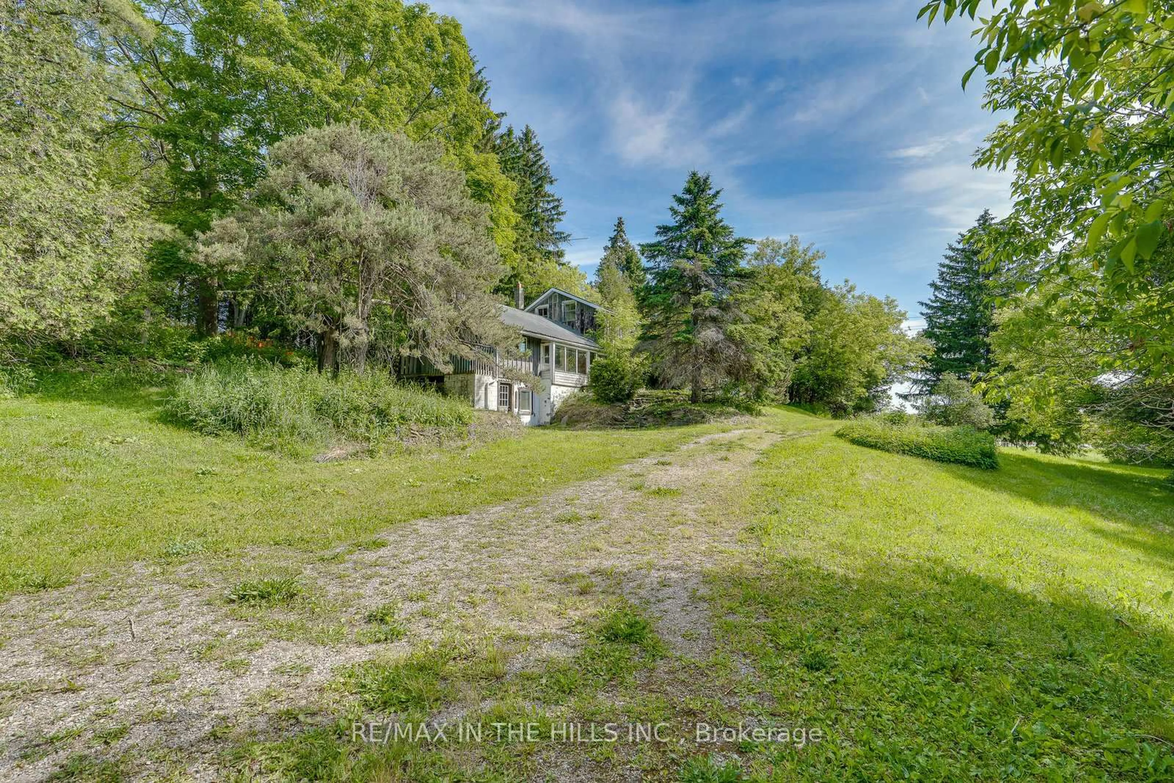 A pic from outside/outdoor area/front of a property/back of a property/a pic from drone, forest/trees view for 17632 Hurontario St, Caledon Ontario L7K 1W5