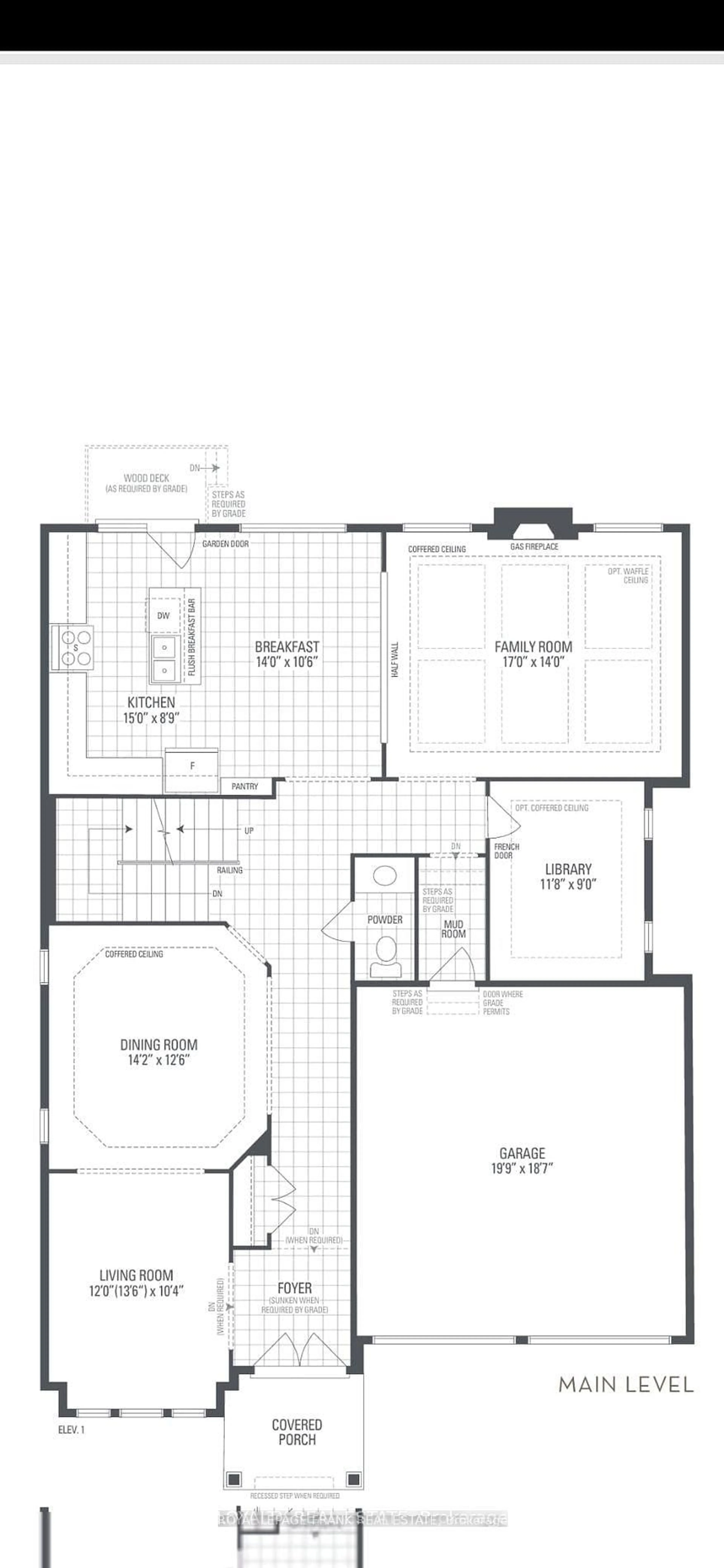 Floor plan for 2 NORTH PARK Blvd, Oakville Ontario L6M 1P7