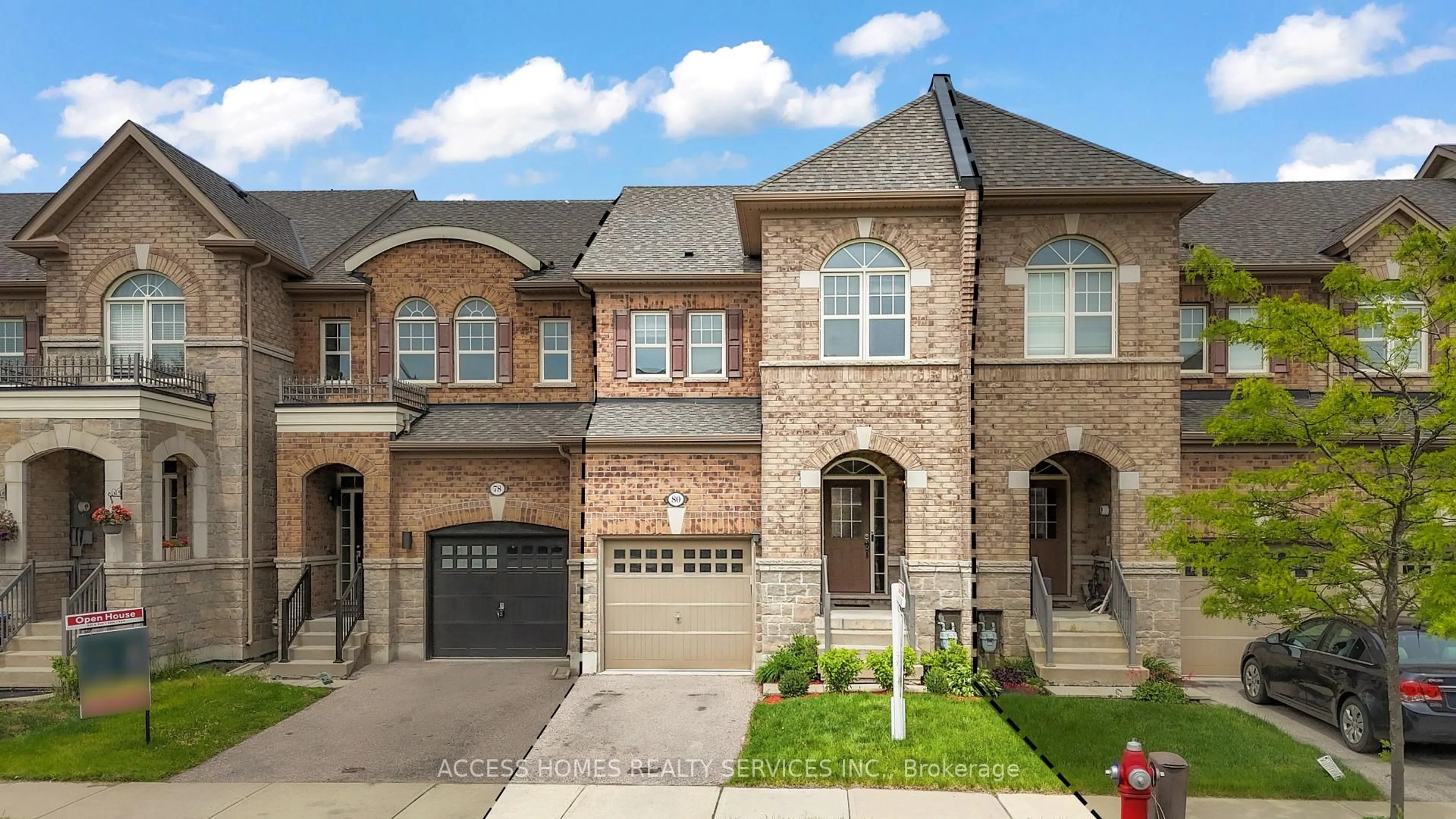 Home with brick exterior material, street for 80 Goodsway Tr, Brampton Ontario L7A 4A5