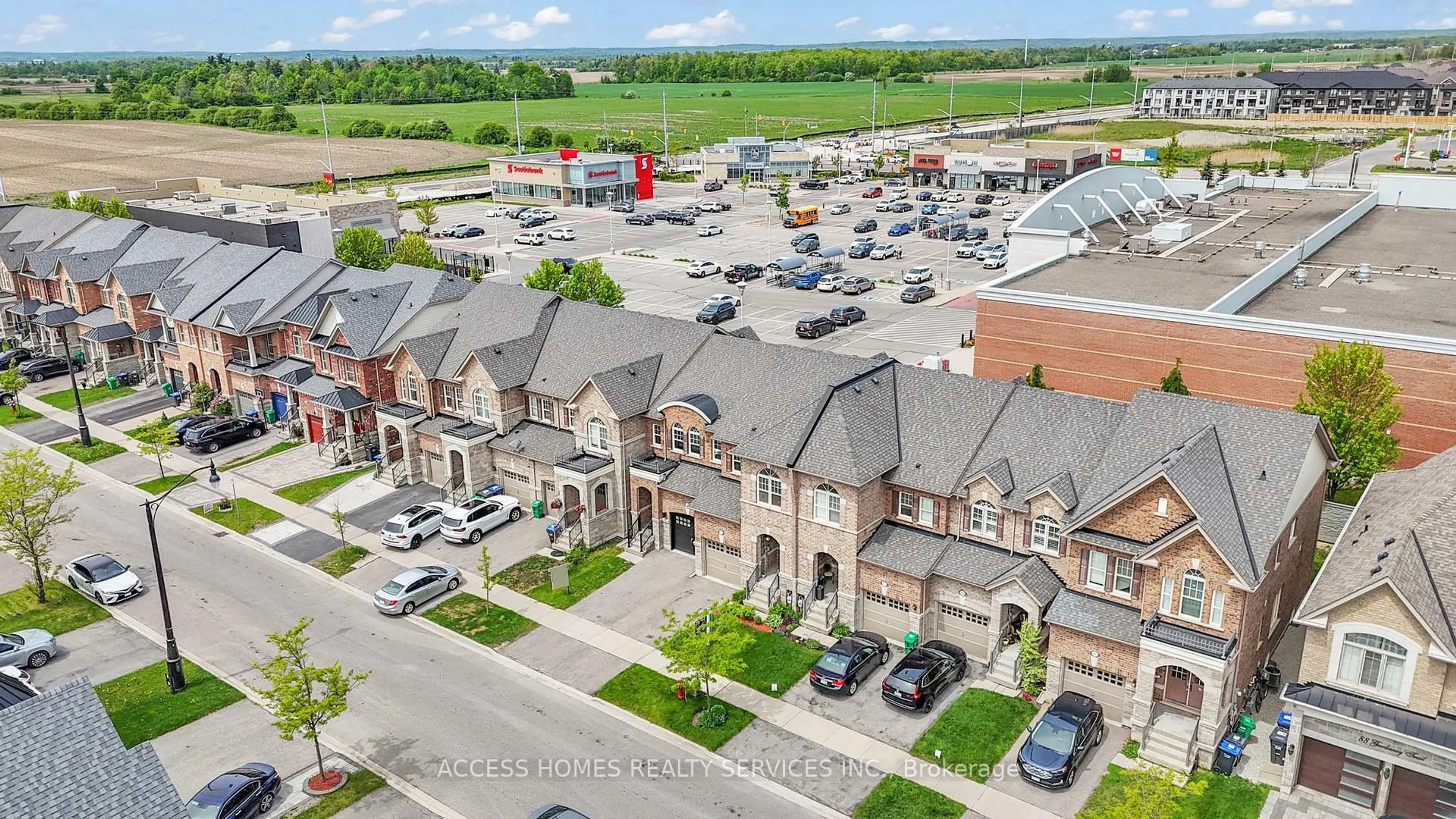A pic from outside/outdoor area/front of a property/back of a property/a pic from drone, street for 80 Goodsway Tr, Brampton Ontario L7A 4A5