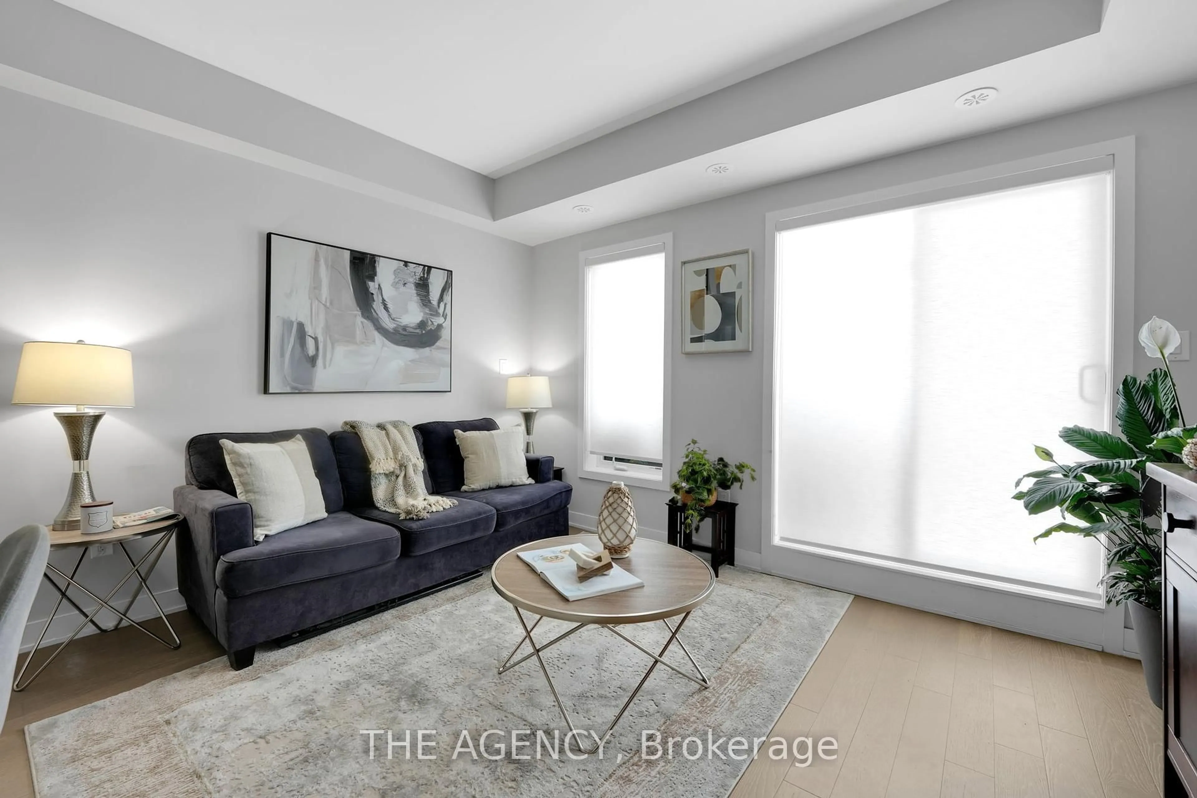 Living room with furniture, unknown for 39 John Perkins Bull Dr #14, Toronto Ontario M3K 0C3