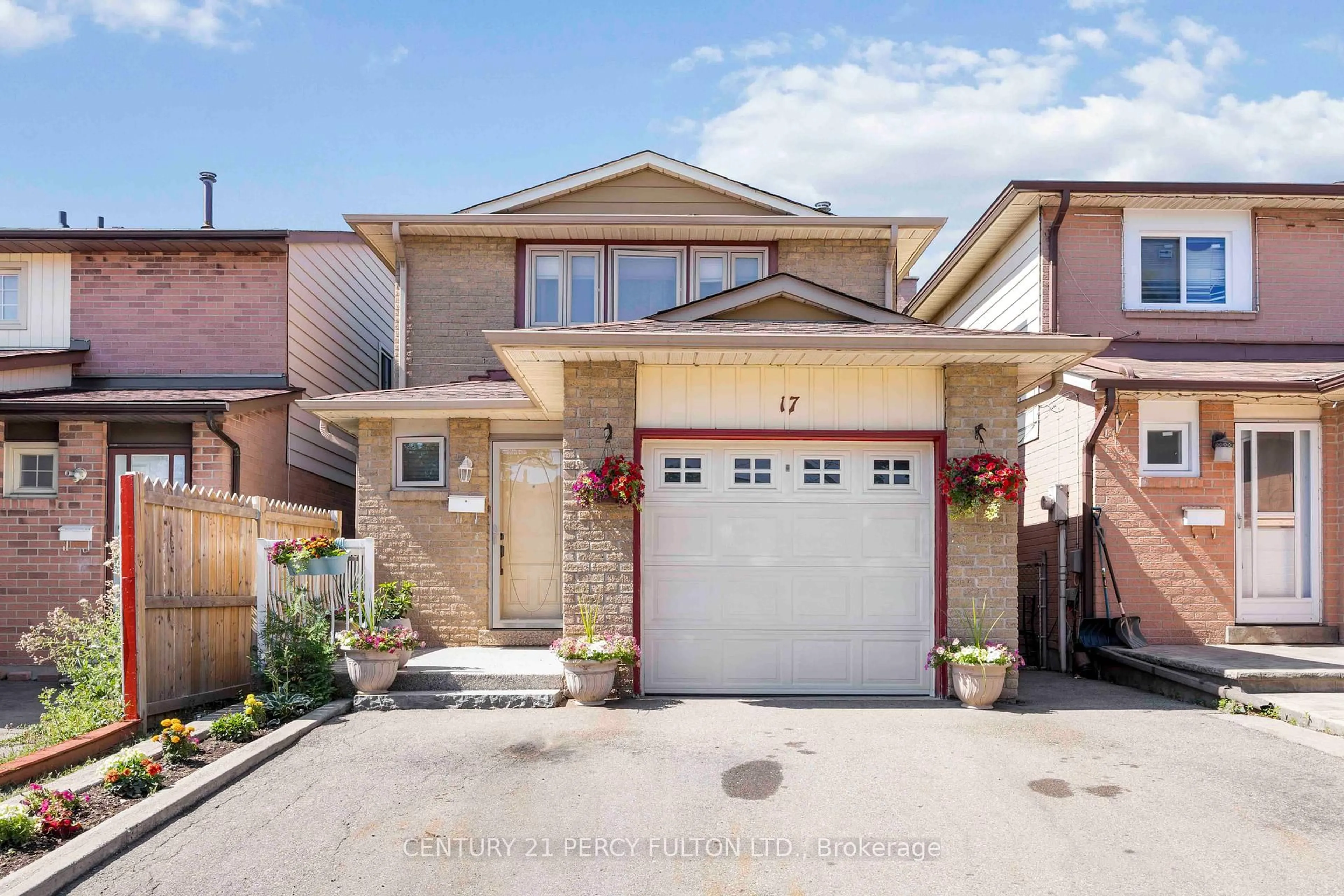 Home with brick exterior material, street for 17 Woodsview Ave, Toronto Ontario M9W 6B9