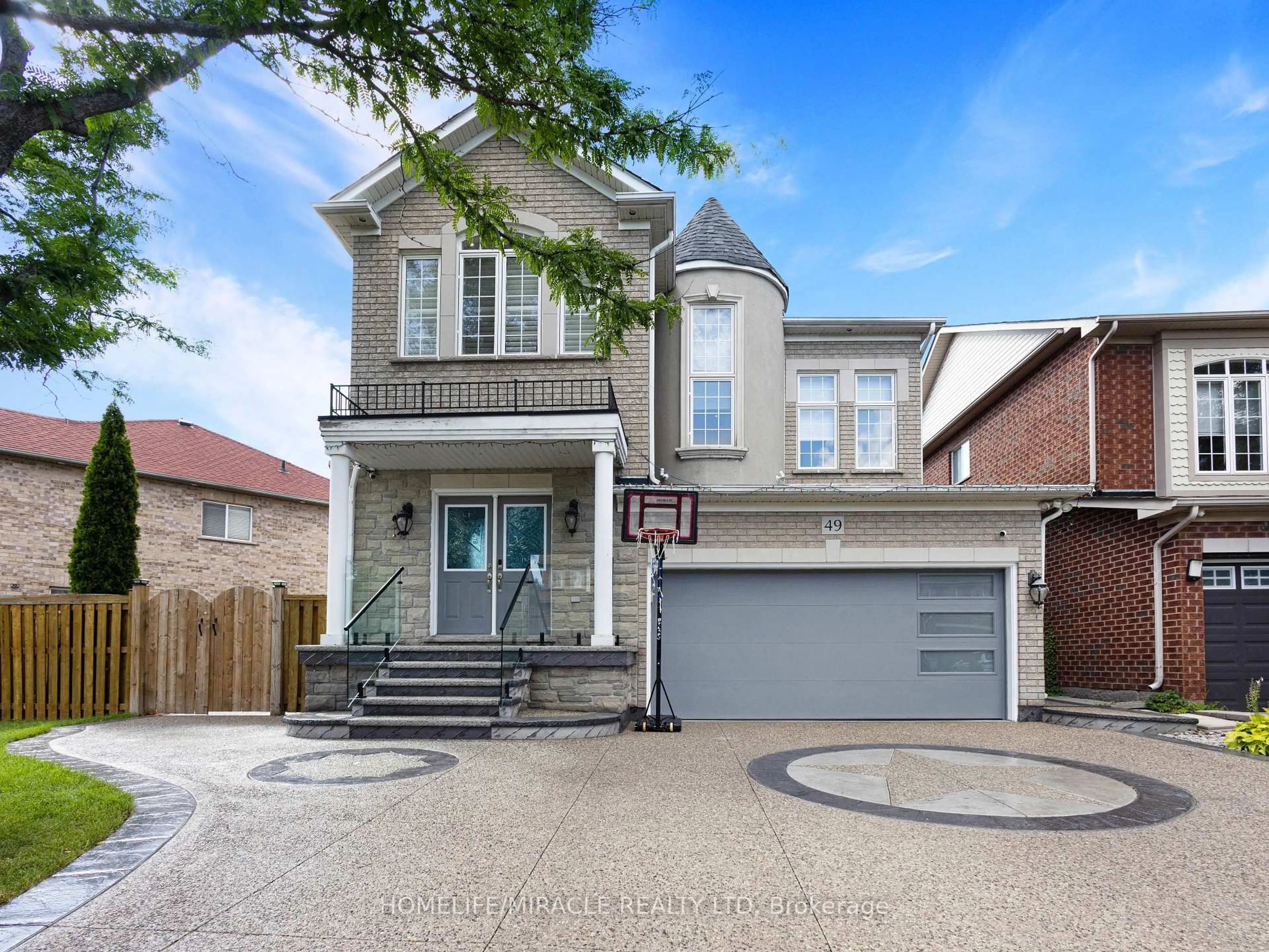 Home with brick exterior material, street for 49 Sedgewick Circ, Brampton Ontario L7A 2P5