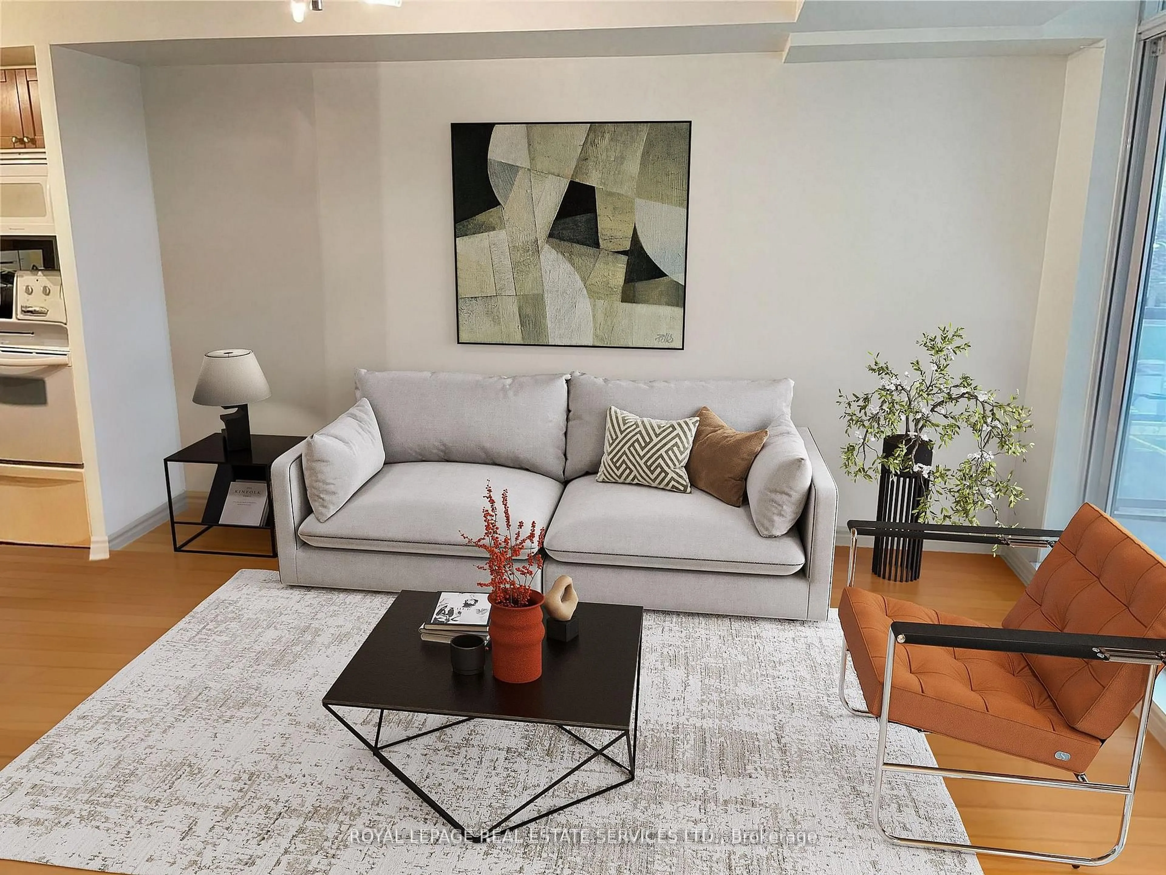 Living room with furniture, unknown for 70 High Park Ave #204, Toronto Ontario M6P 1A1