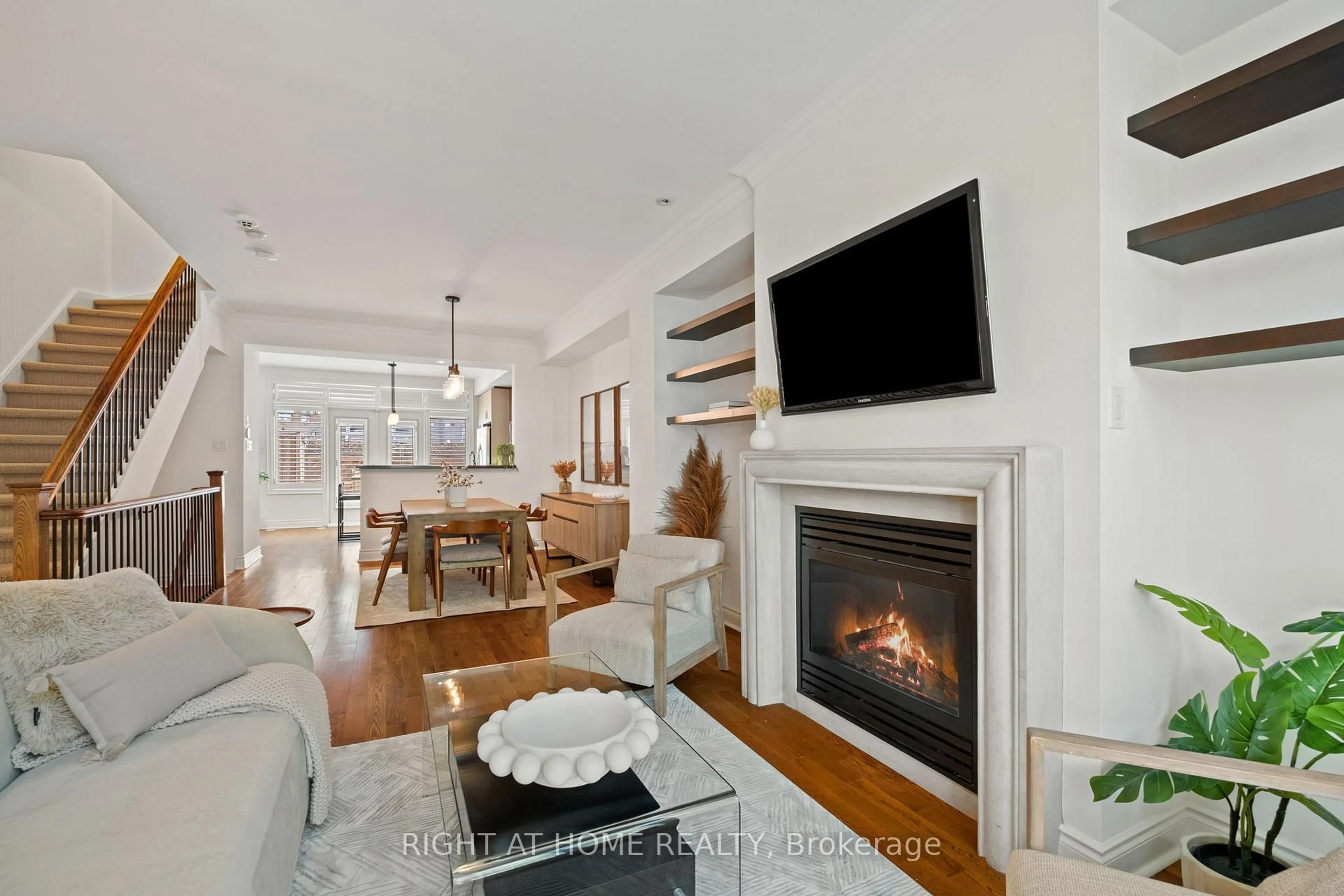 Living room with furniture, unknown for 245 Van Dusen Blvd #2, Toronto Ontario M8Z 3J2