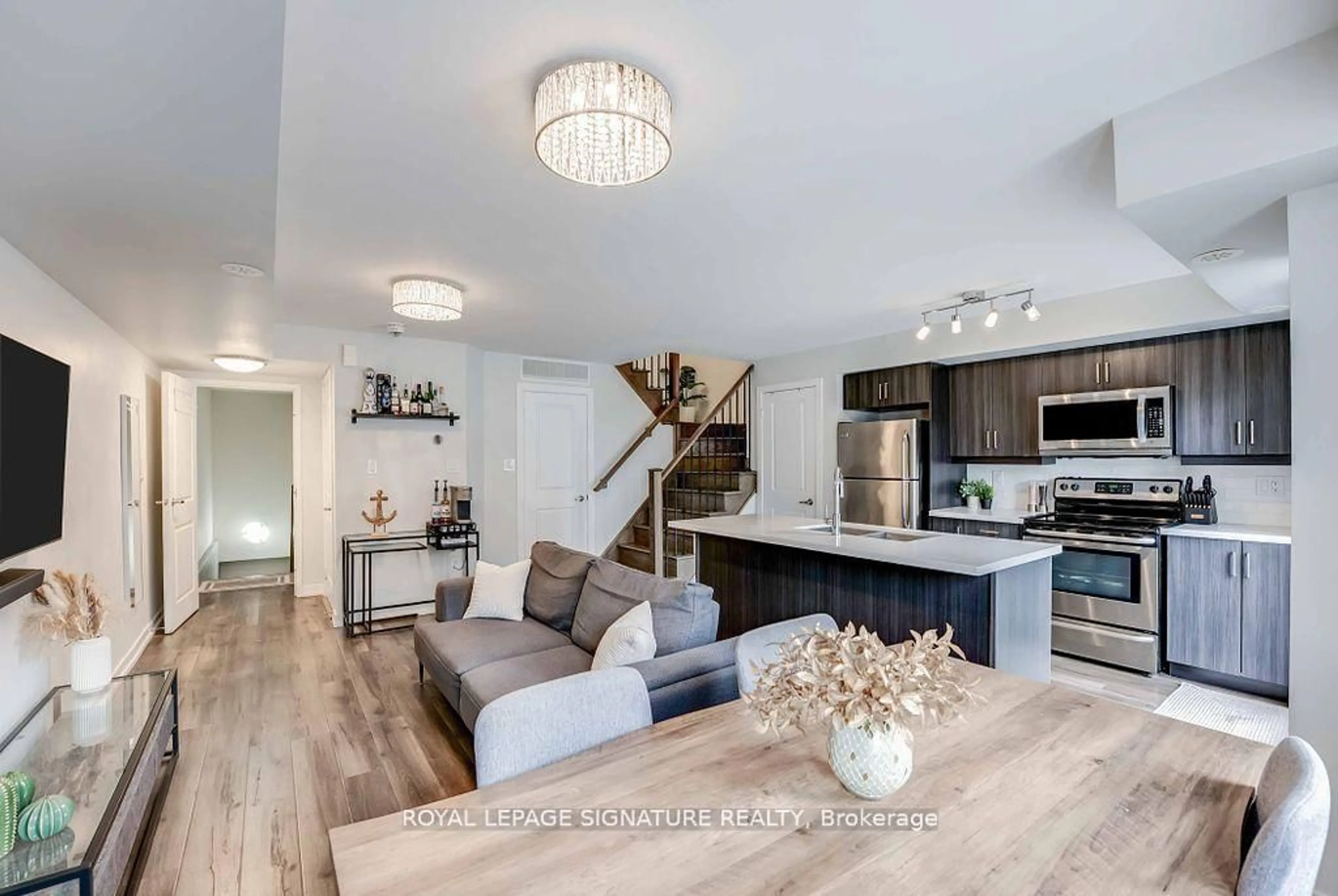 Open concept kitchen, unknown for 2315 Sheppard Ave #50, Toronto Ontario M9M 0E8