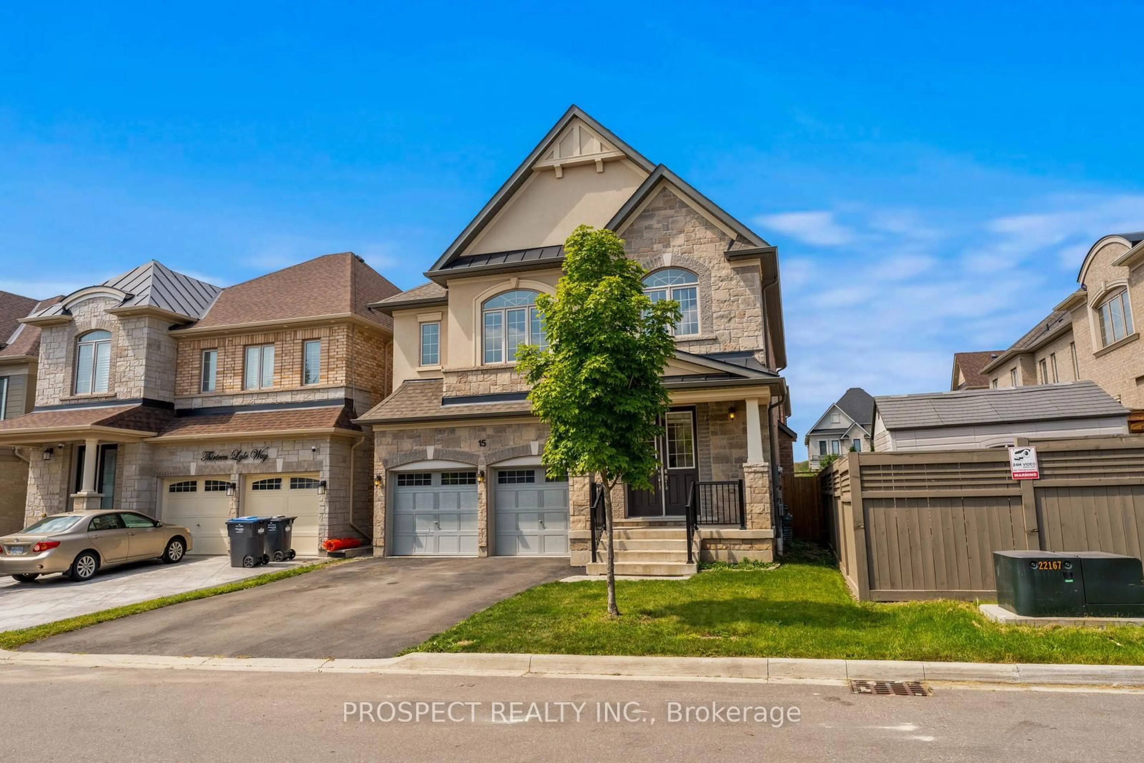 Home with brick exterior material, street for 15 Lyle Way, Brampton Ontario L6X 5P8