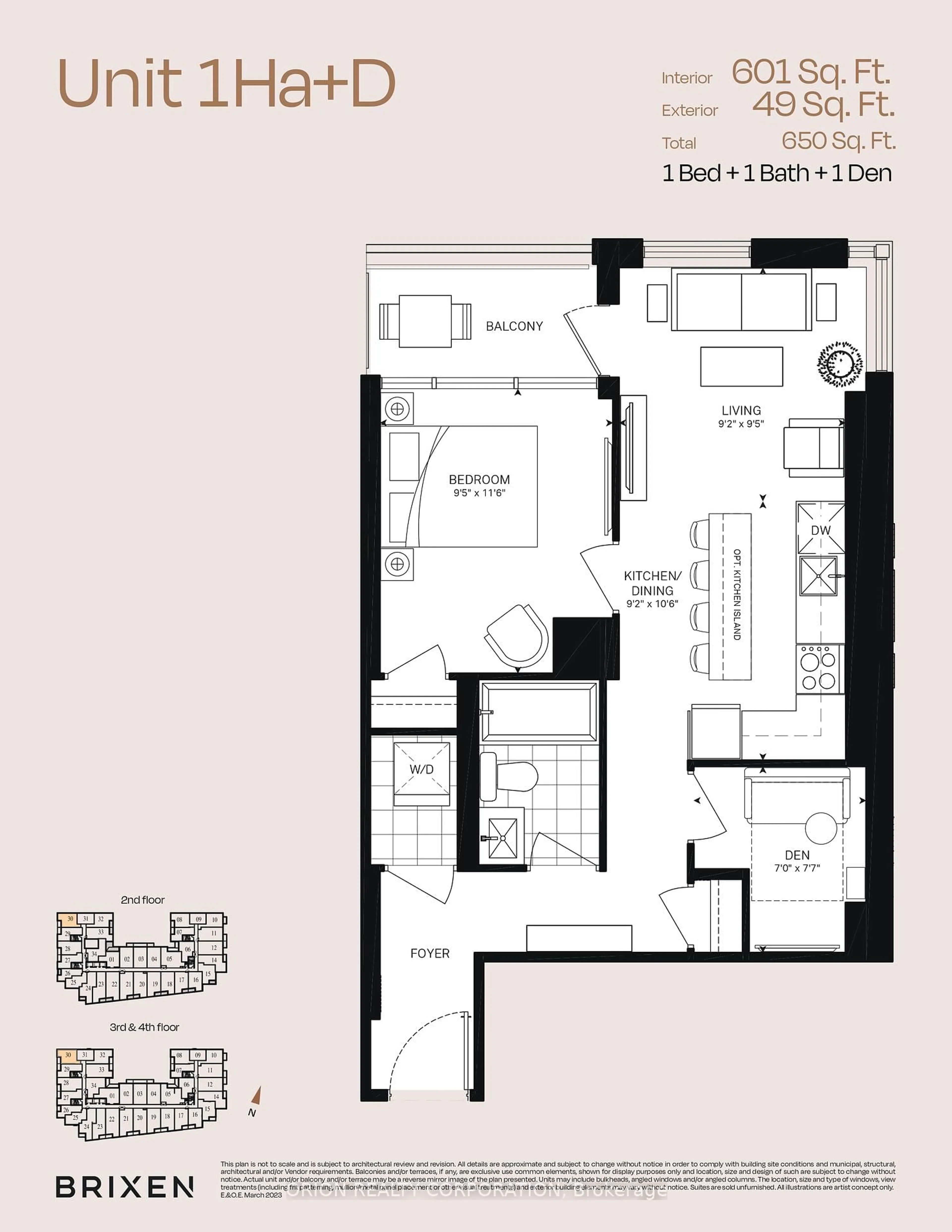 Floor plan for 1381 Lakeshore Rd #230, Mississauga Ontario L5E 1G6