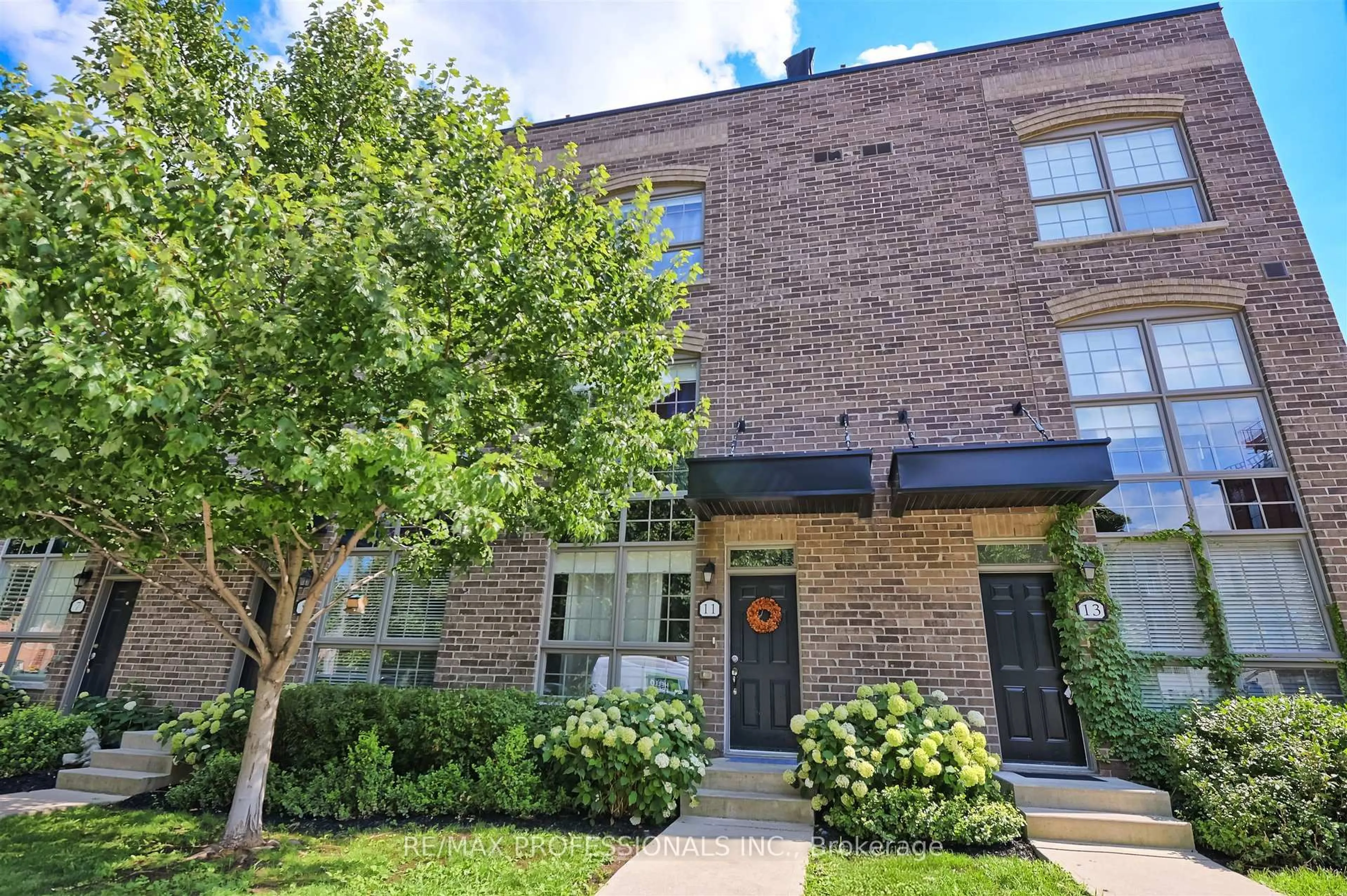 Home with brick exterior material, street for 11 Powerhouse St, Toronto Ontario M6H 4K4