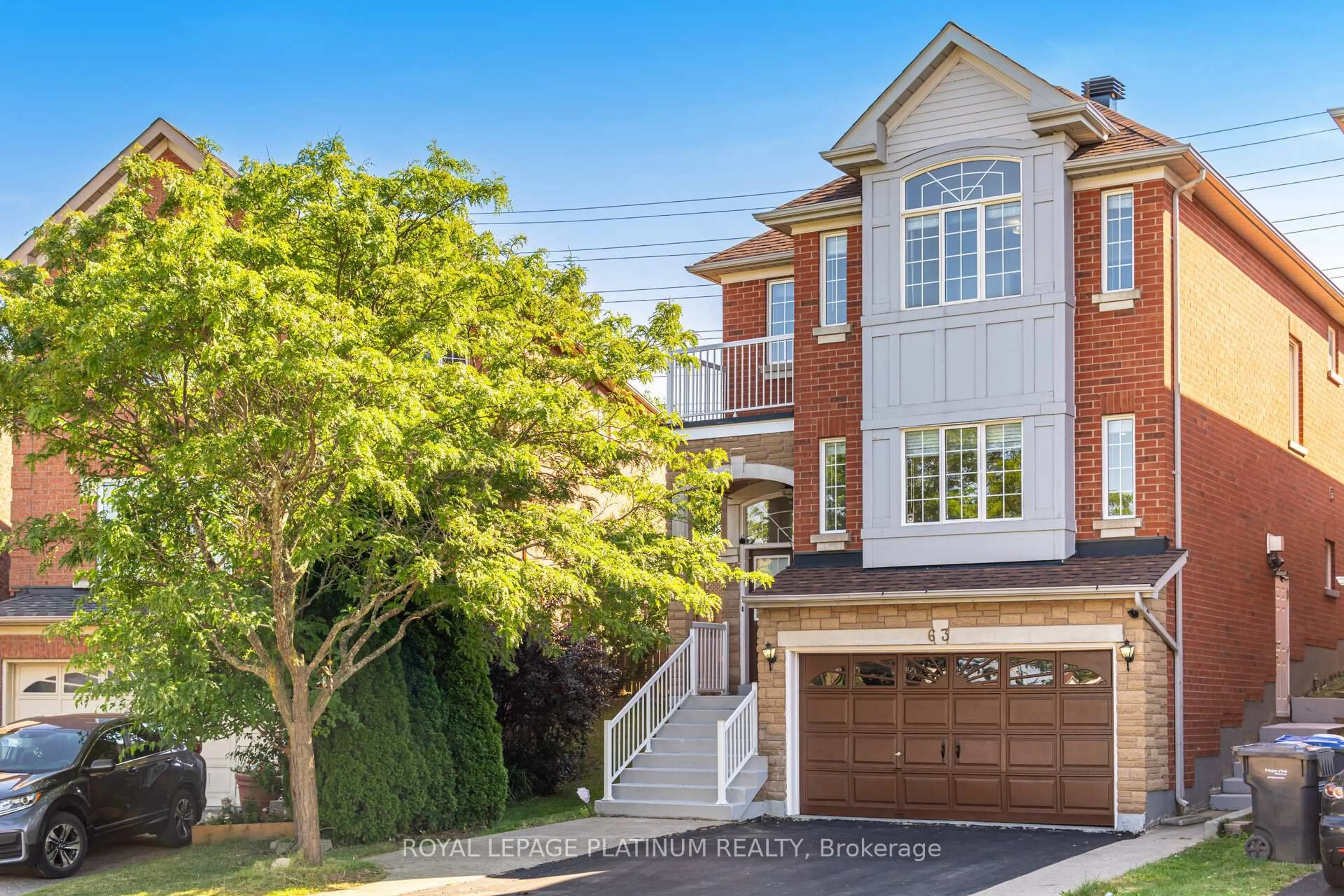 Home with brick exterior material, street for 63 Culture Cres, Brampton Ontario L6X 4X8