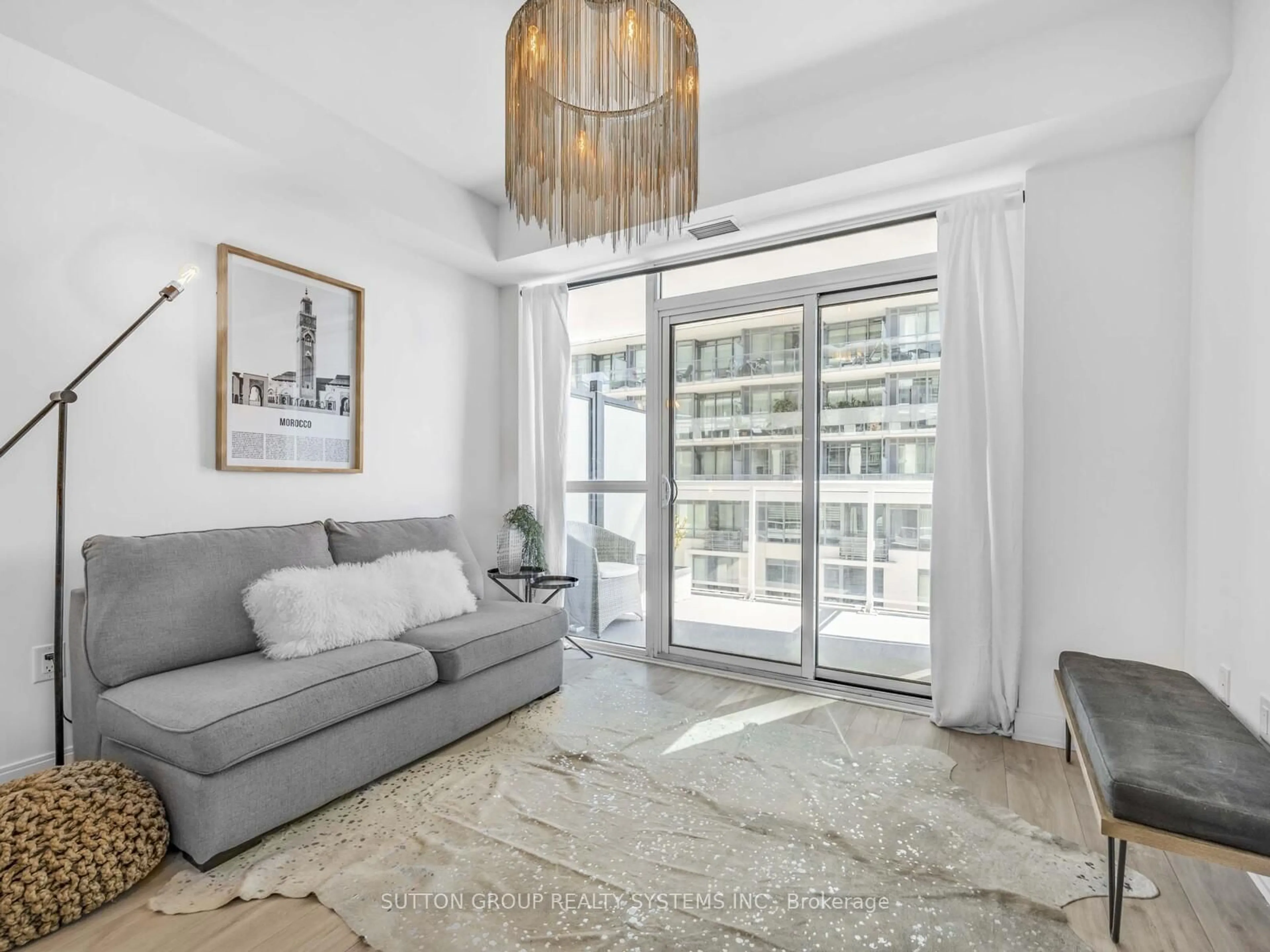 Living room with furniture, unknown for 65 Annie Craig Dr #309, Toronto Ontario M8V 0G3