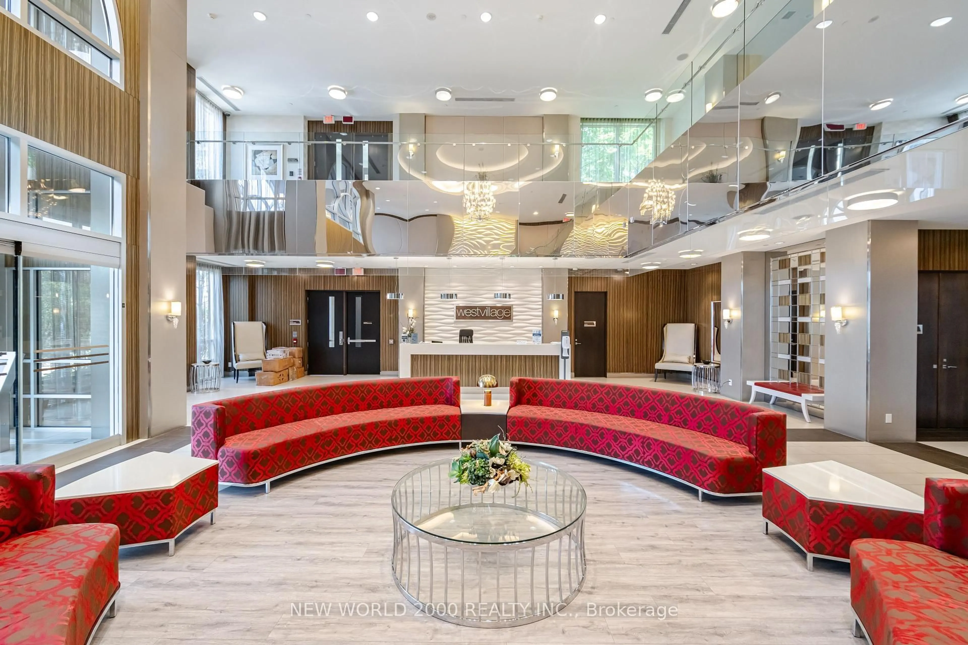 Lobby for 6 Eva Rd #708, Toronto Ontario M9C 0B1
