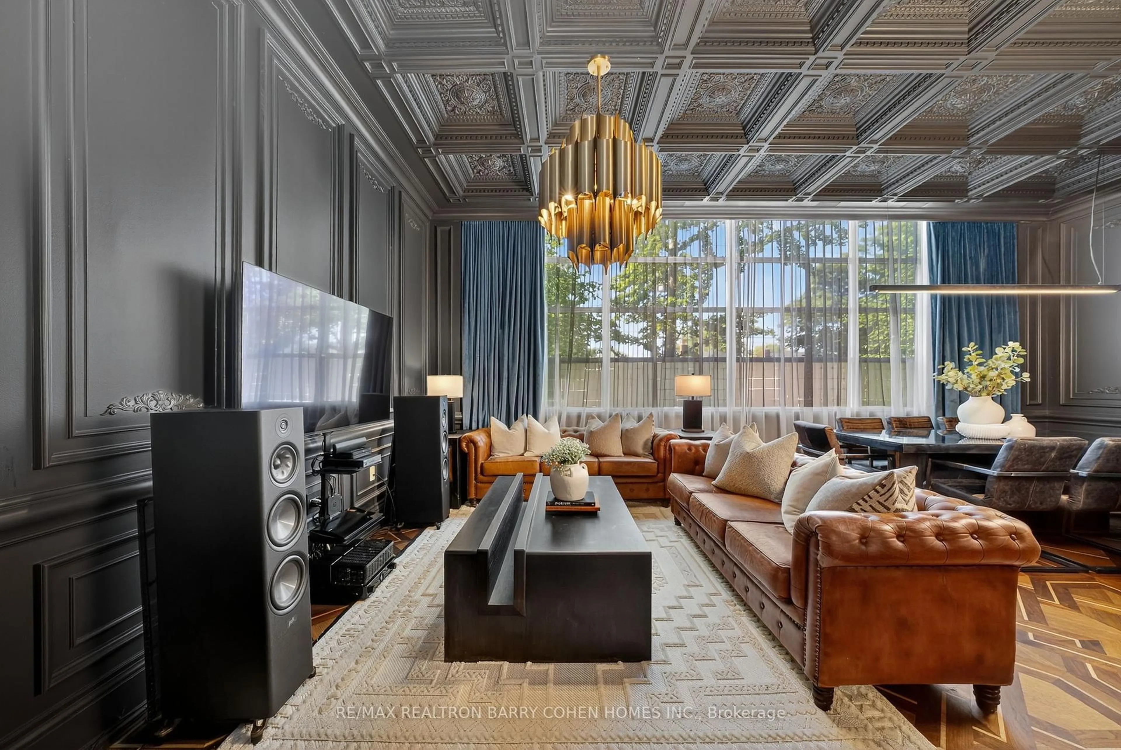Living room with furniture, unknown for 1001 Roselawn Ave #116, Toronto Ontario M6B 4M4