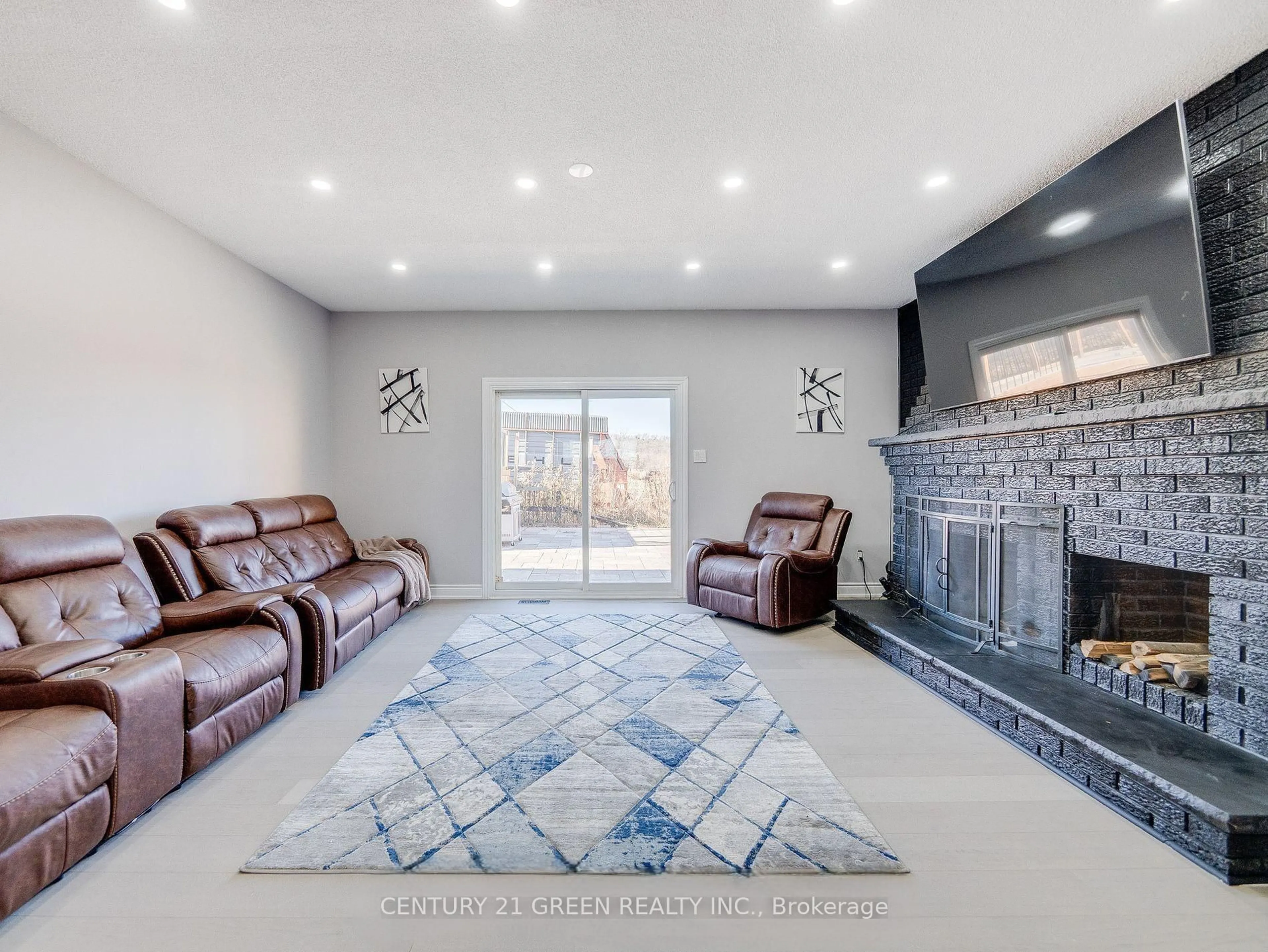 Living room with furniture, ceramic/tile floor for 5459 Campbellville Rd, Milton Ontario L9E 0C1
