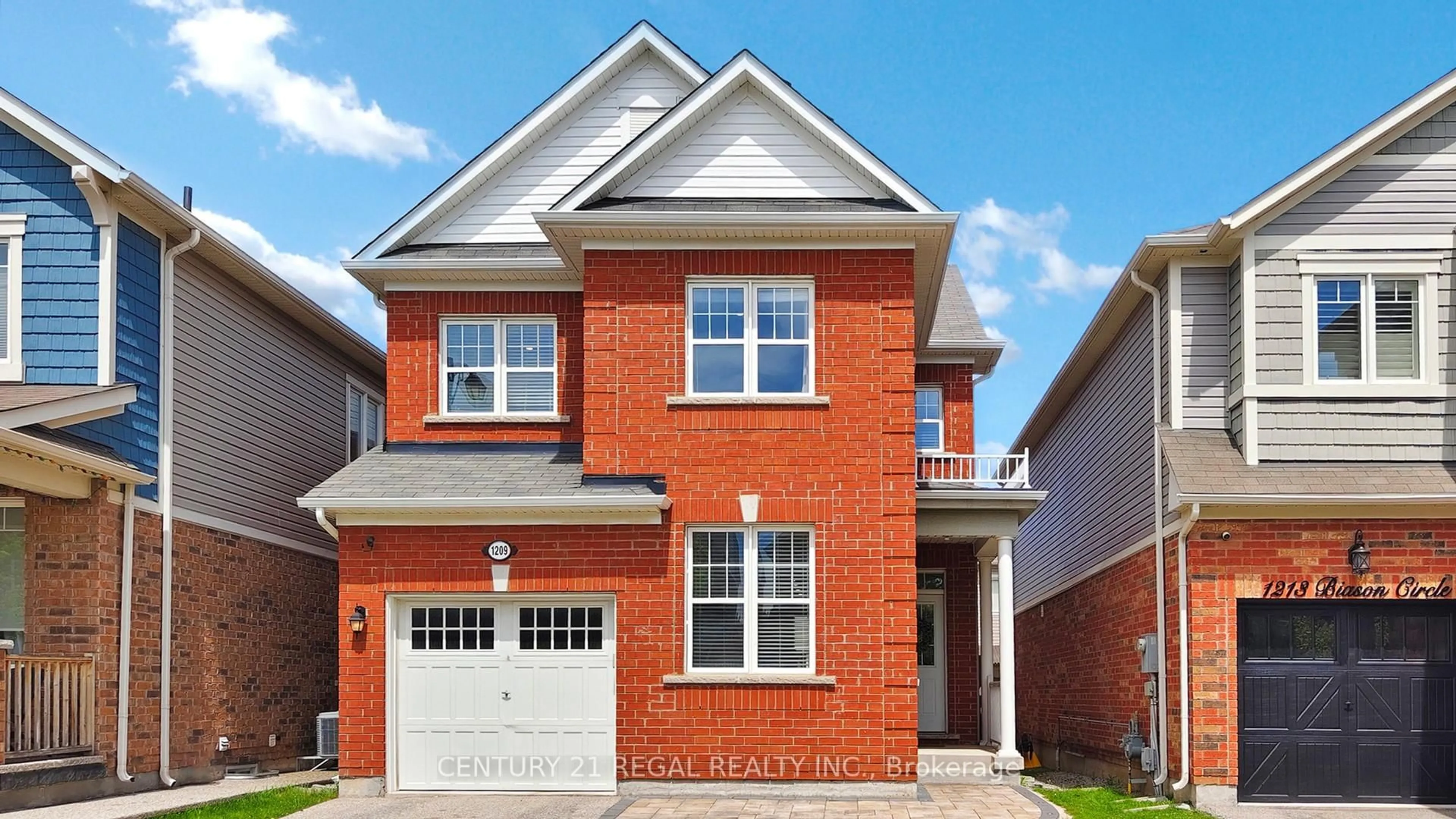 Home with brick exterior material, street for 1209 Biason Circ, Milton Ontario L9T 8S8
