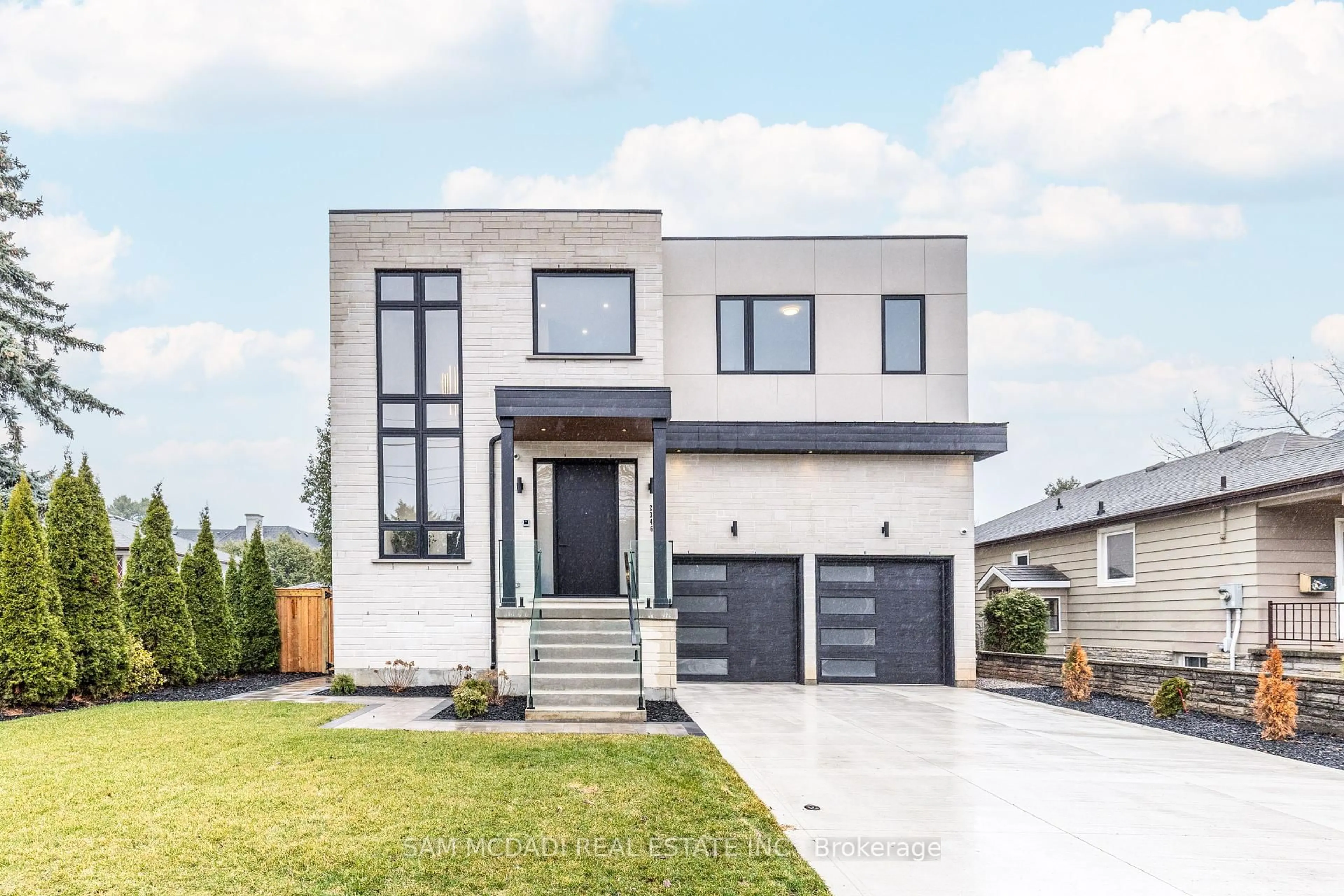 Home with brick exterior material, street for 2346 Rebecca St, Oakville Ontario L6L 2A9